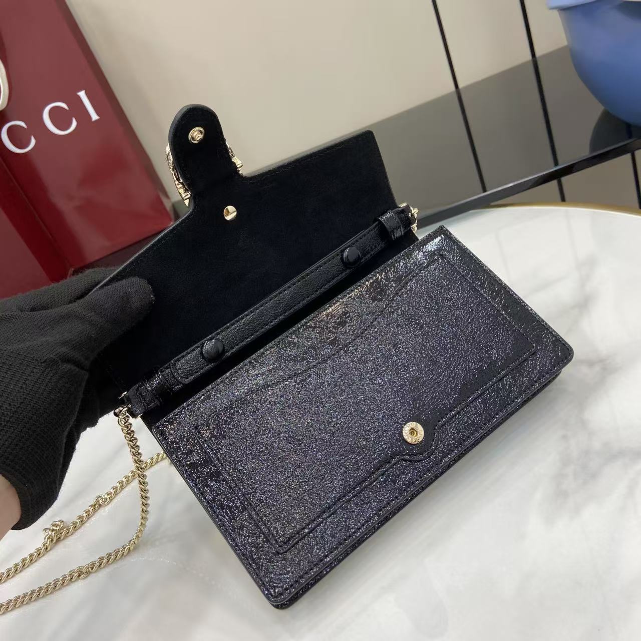 Gucci Dionysus Wallet On Chain - FashionPlug