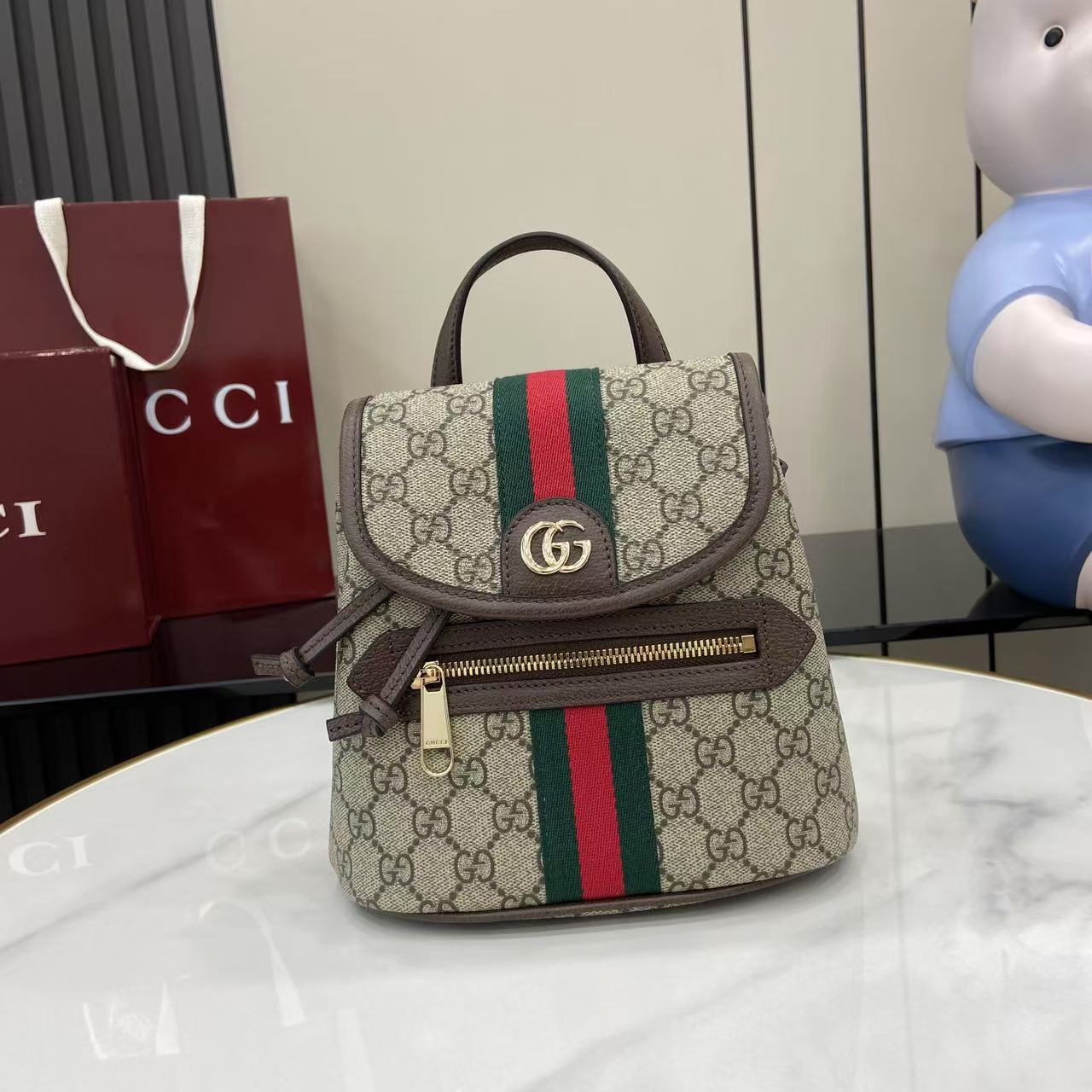 Gucci Ophidia Small Backpack - FashionPlug