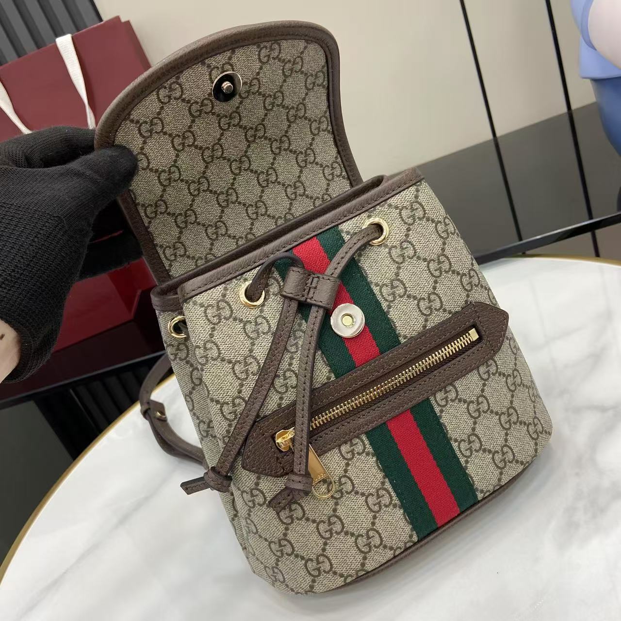 Gucci Ophidia Small Backpack - FashionPlug