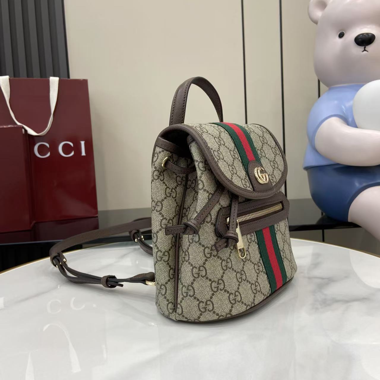 Gucci Ophidia Small Backpack - FashionPlug