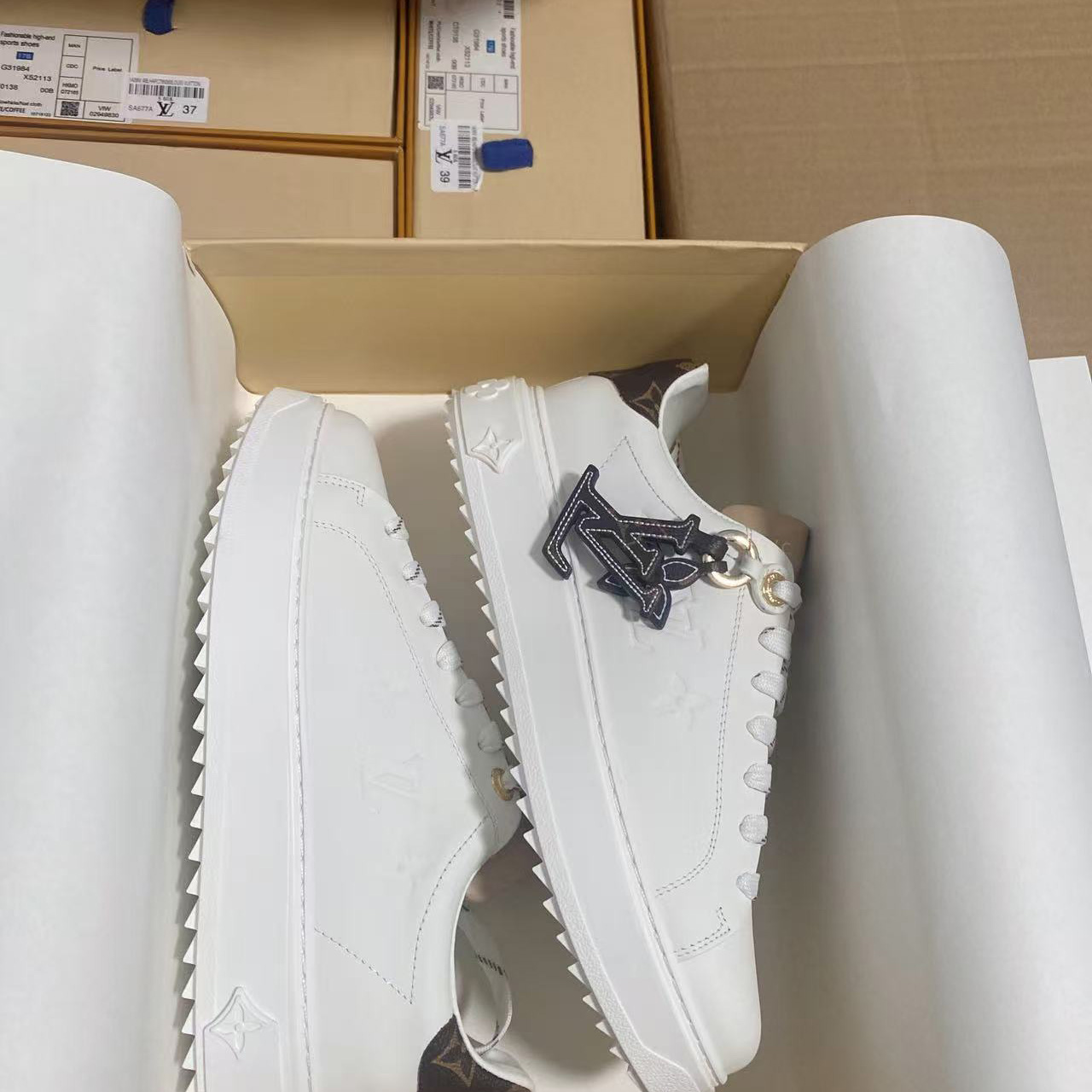 Louis Vuitton Time Out Sneaker    - FashionPlug