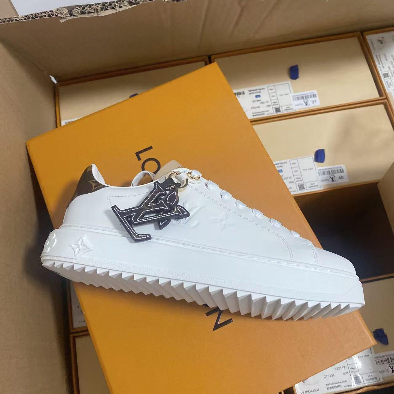 Louis Vuitton Time Out Sneaker    - FashionPlug