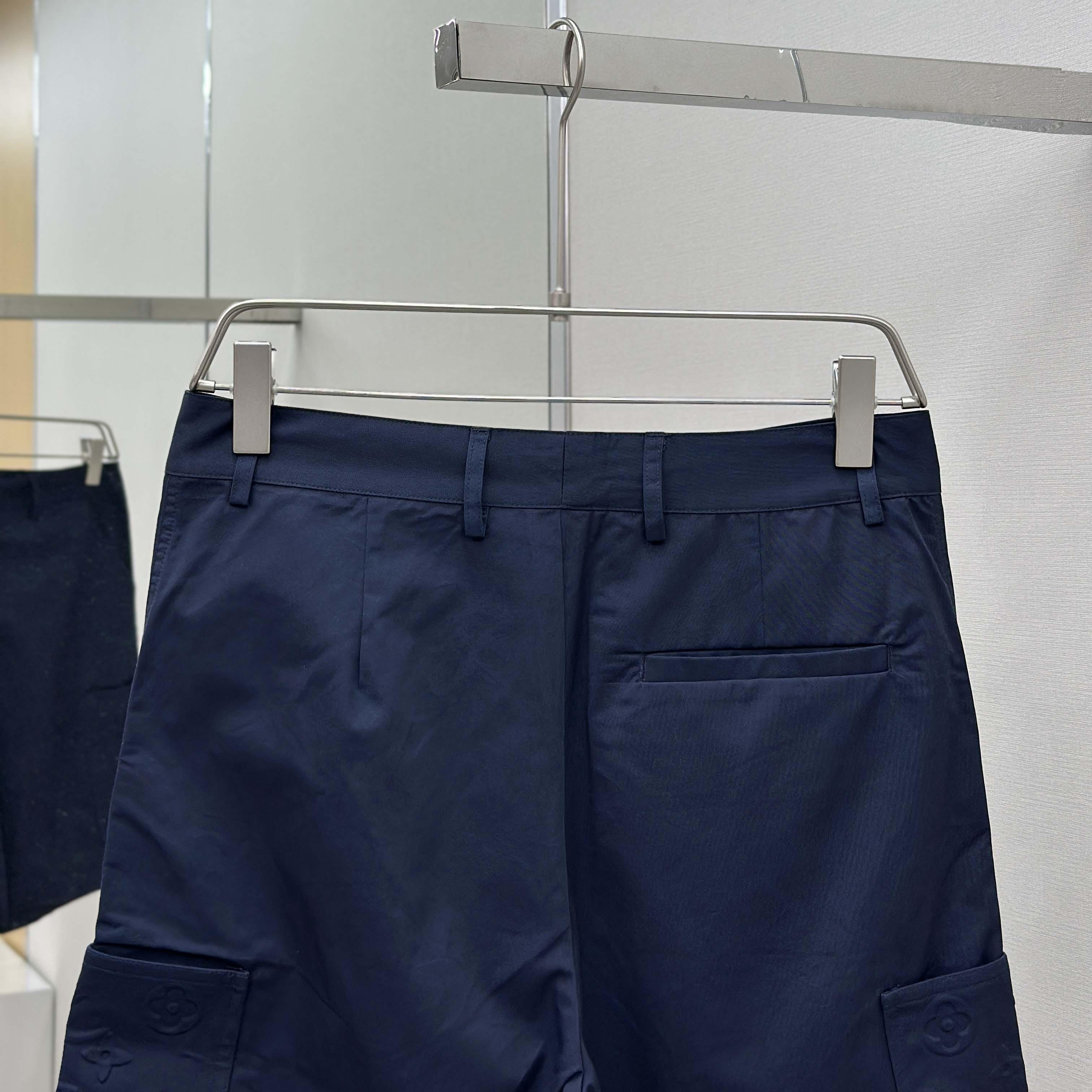 Louis Vuitton Monogram Pocket Cargo Shorts   1AHVTL - FashionPlug