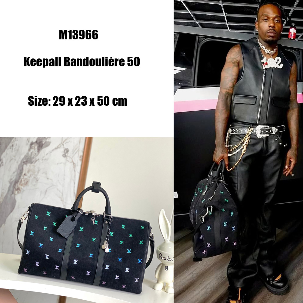 Louis Vuitton Keepall Bandoulière 50   M13966 - FashionPlug