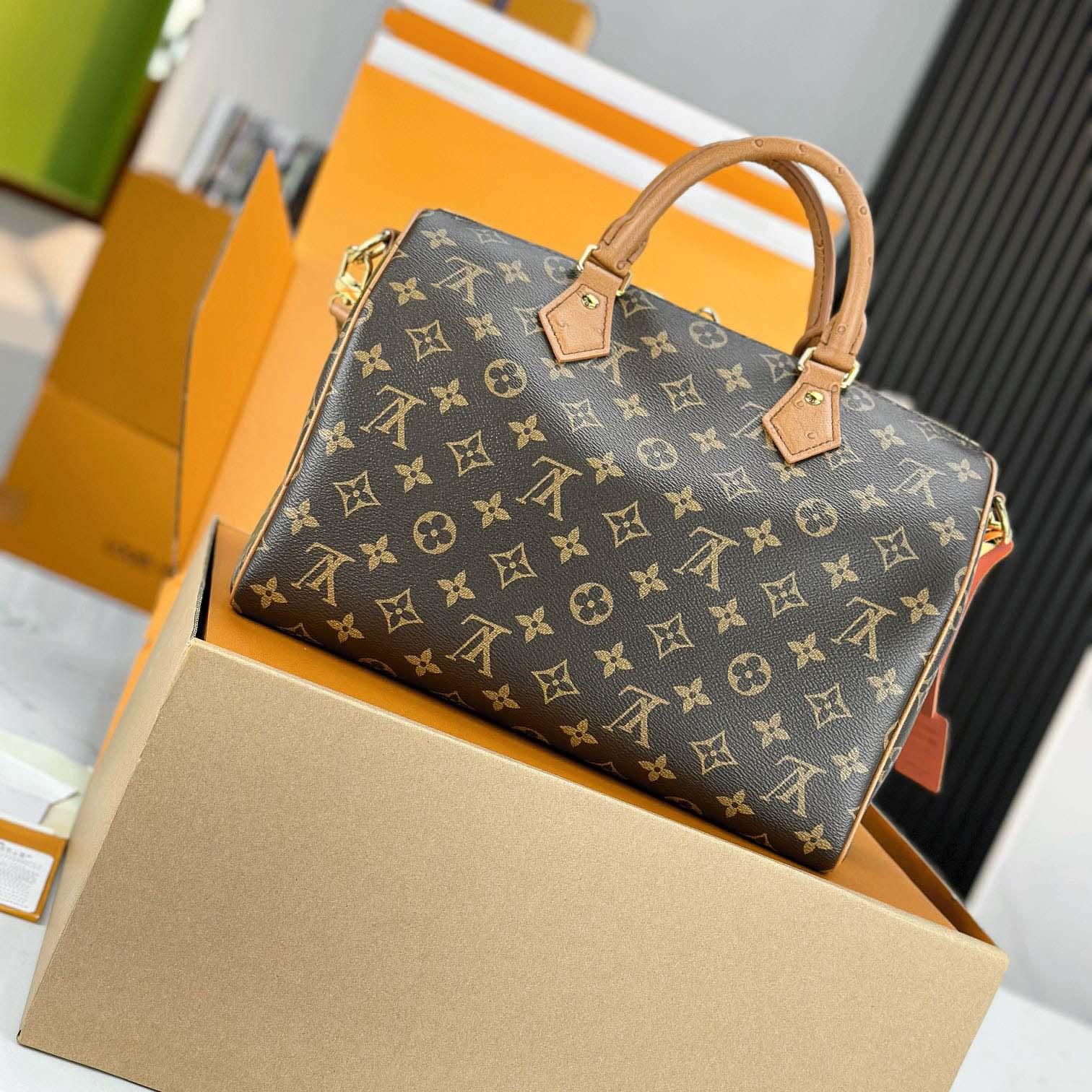 Louis Vuitton Speedy Soft 30 Boho   N87212 - FashionPlug
