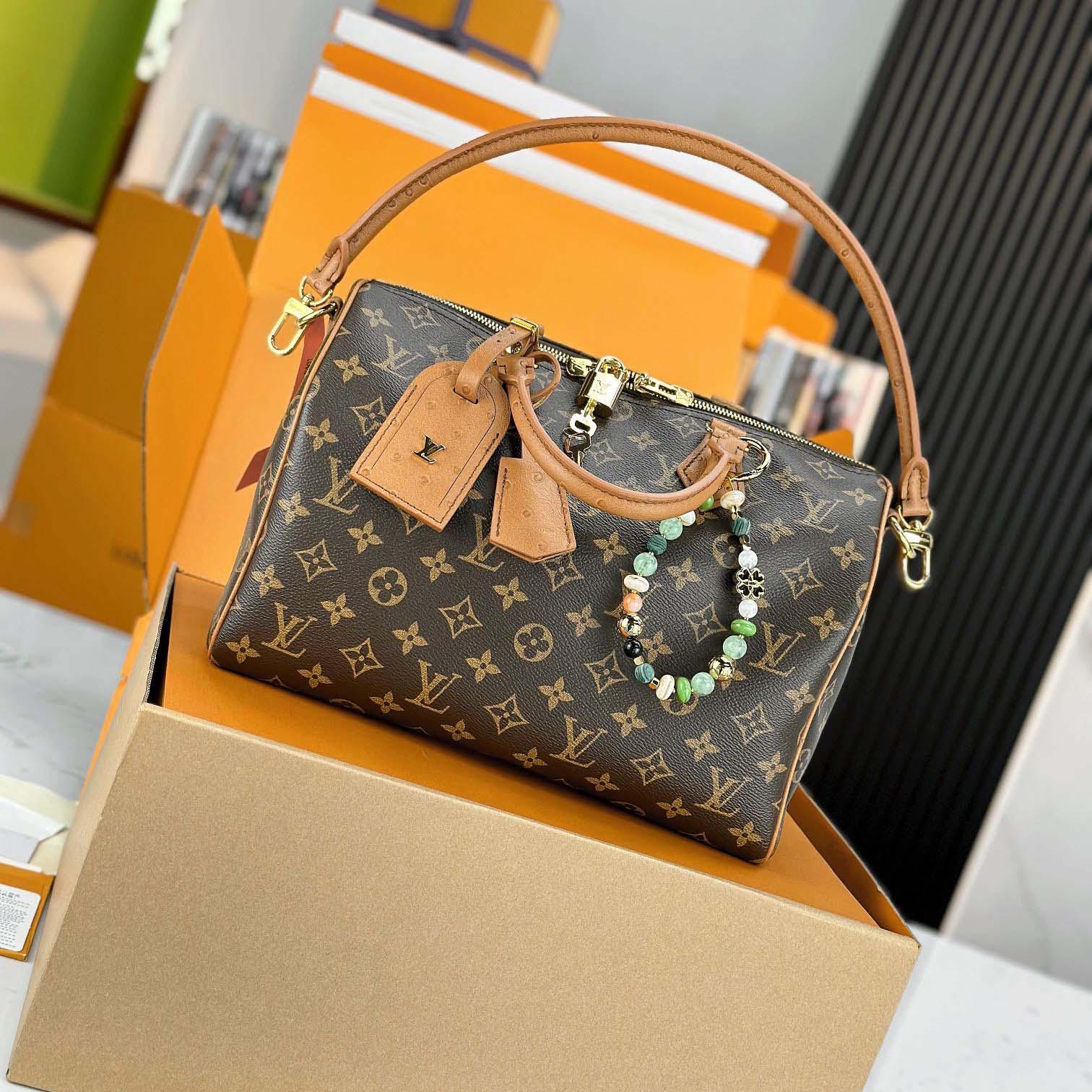Louis Vuitton Speedy Soft 30 Boho   N87212 - FashionPlug