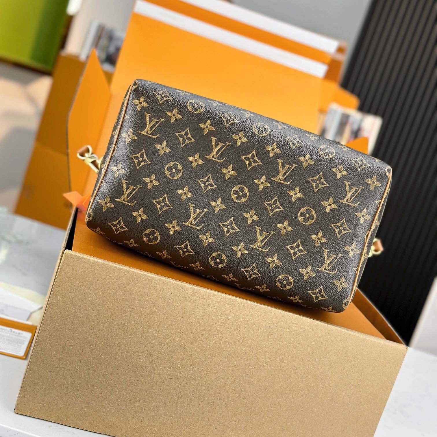 Louis Vuitton Speedy Soft 30 Boho   N87212 - FashionPlug