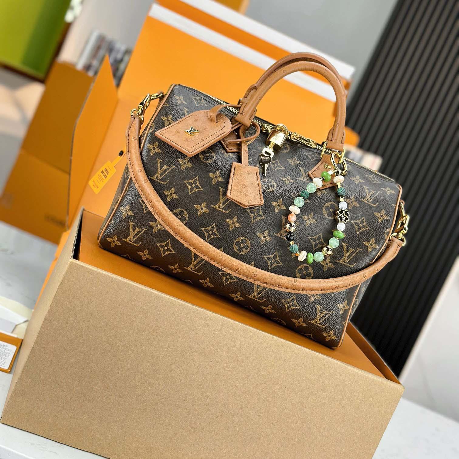 Louis Vuitton Speedy Soft 30 Boho   N87212 - FashionPlug