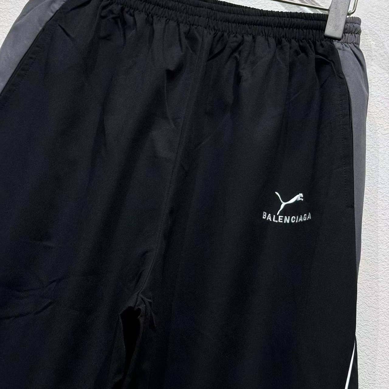 Balenciaga I PUMA Tracksuit Pants In Elephant Grey - FashionPlug