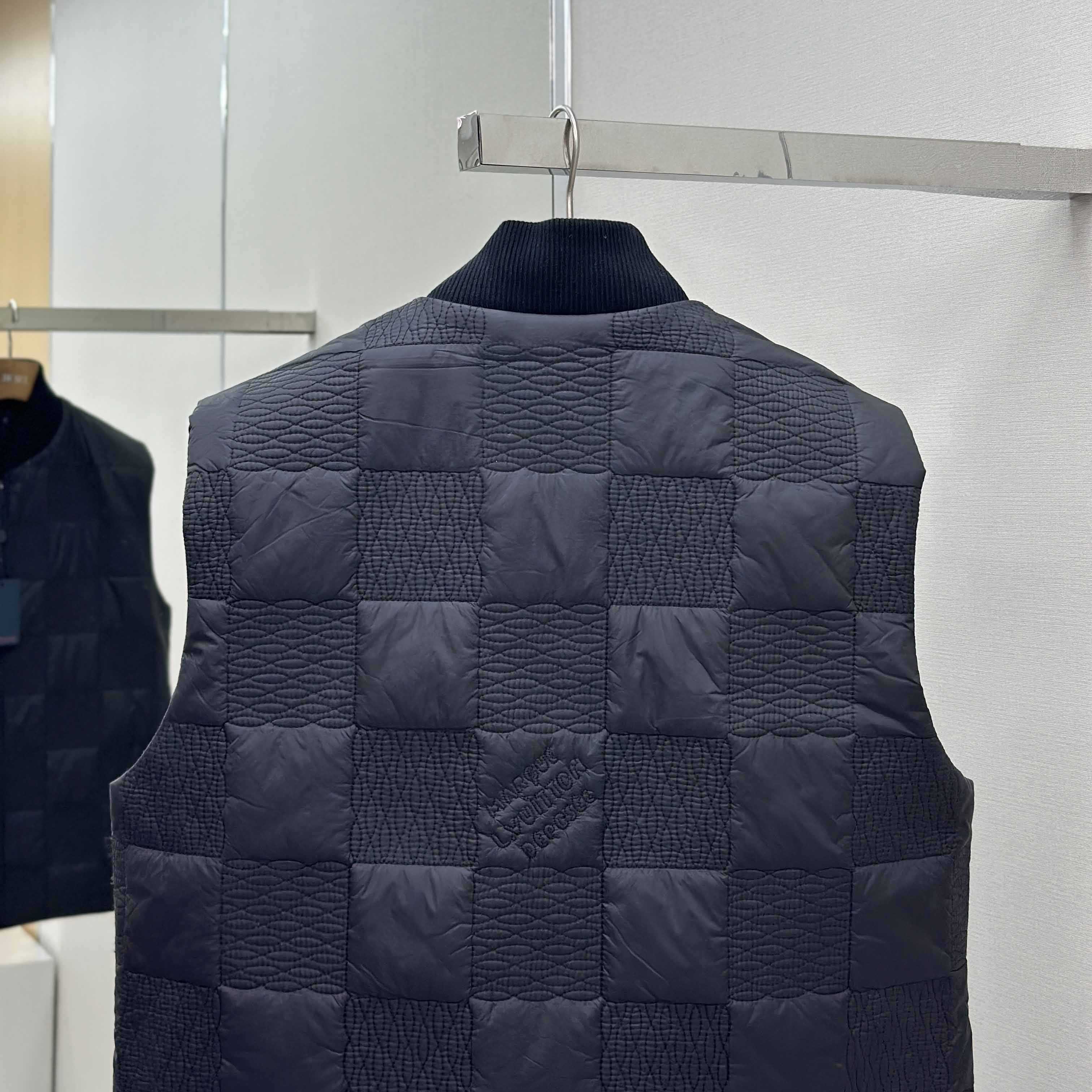 Louis Vuitton Damier Quilted Nylon Gilet - FashionPlug