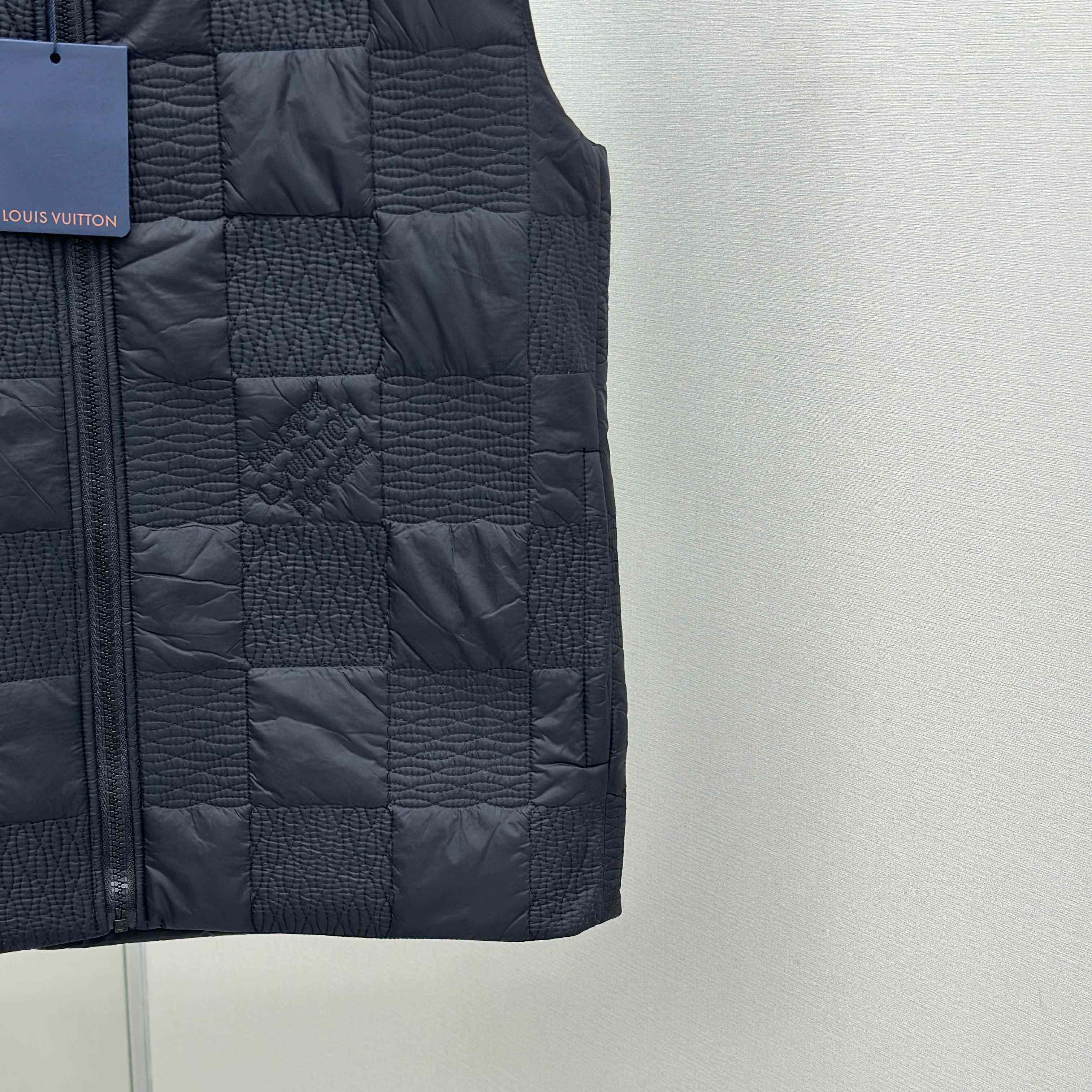 Louis Vuitton Damier Quilted Nylon Gilet - FashionPlug