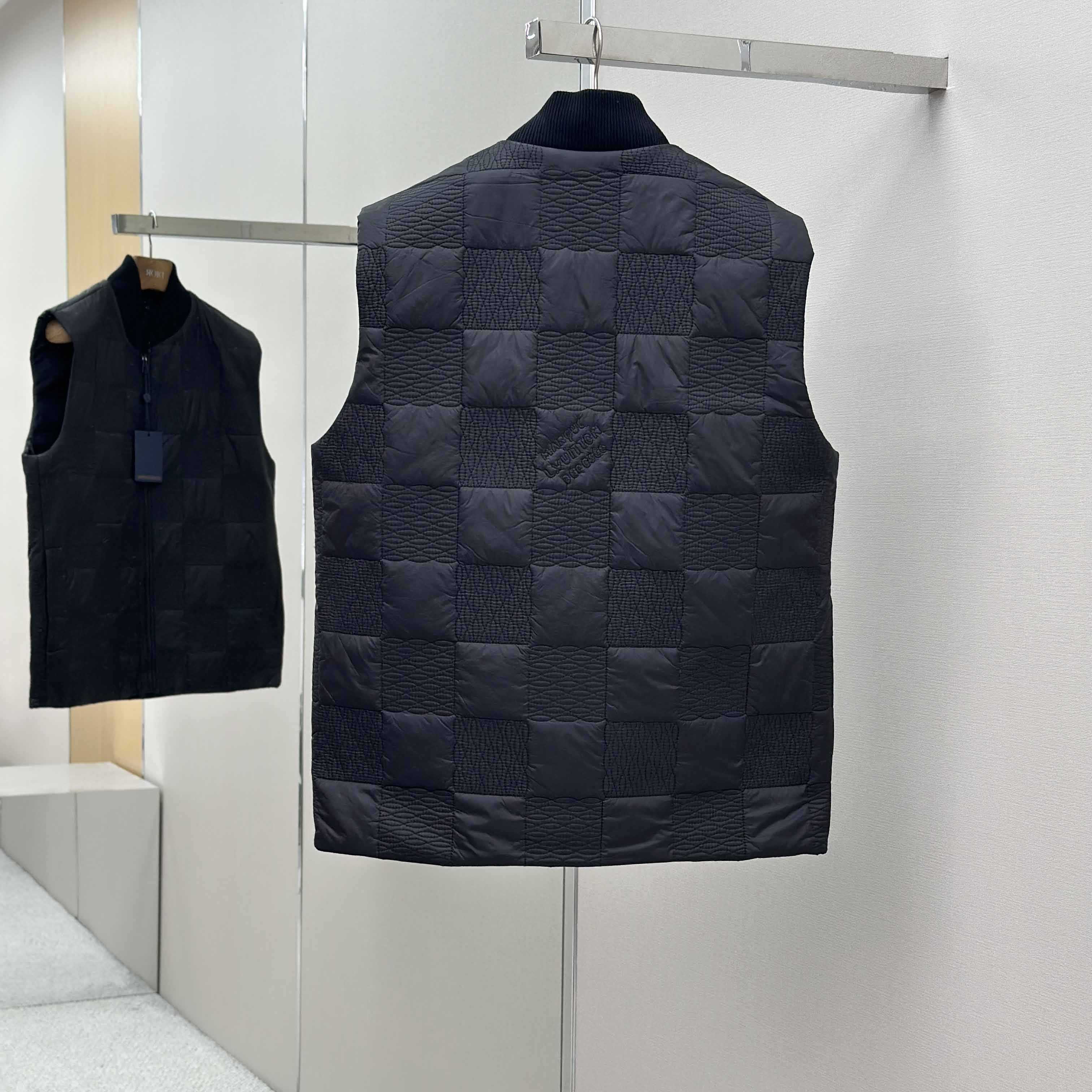 Louis Vuitton Damier Quilted Nylon Gilet - FashionPlug