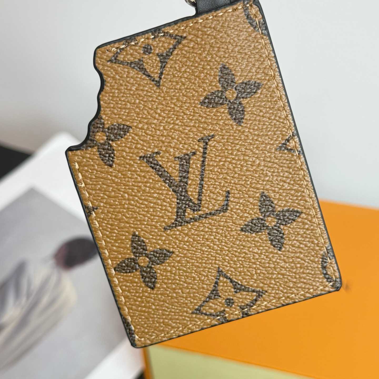 Louis Vuitton LV Chocolate Bar Figurine Key Holder And Bag Charm   M01478 - FashionPlug