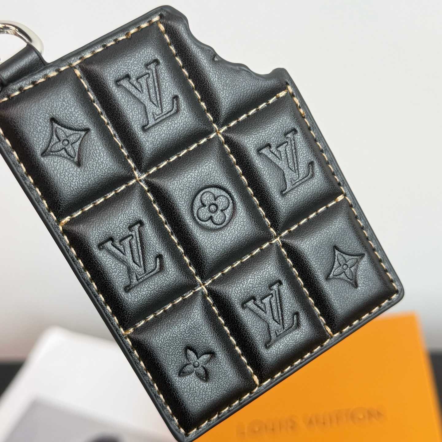Louis Vuitton LV Chocolate Bar Figurine Key Holder And Bag Charm   M01478 - FashionPlug