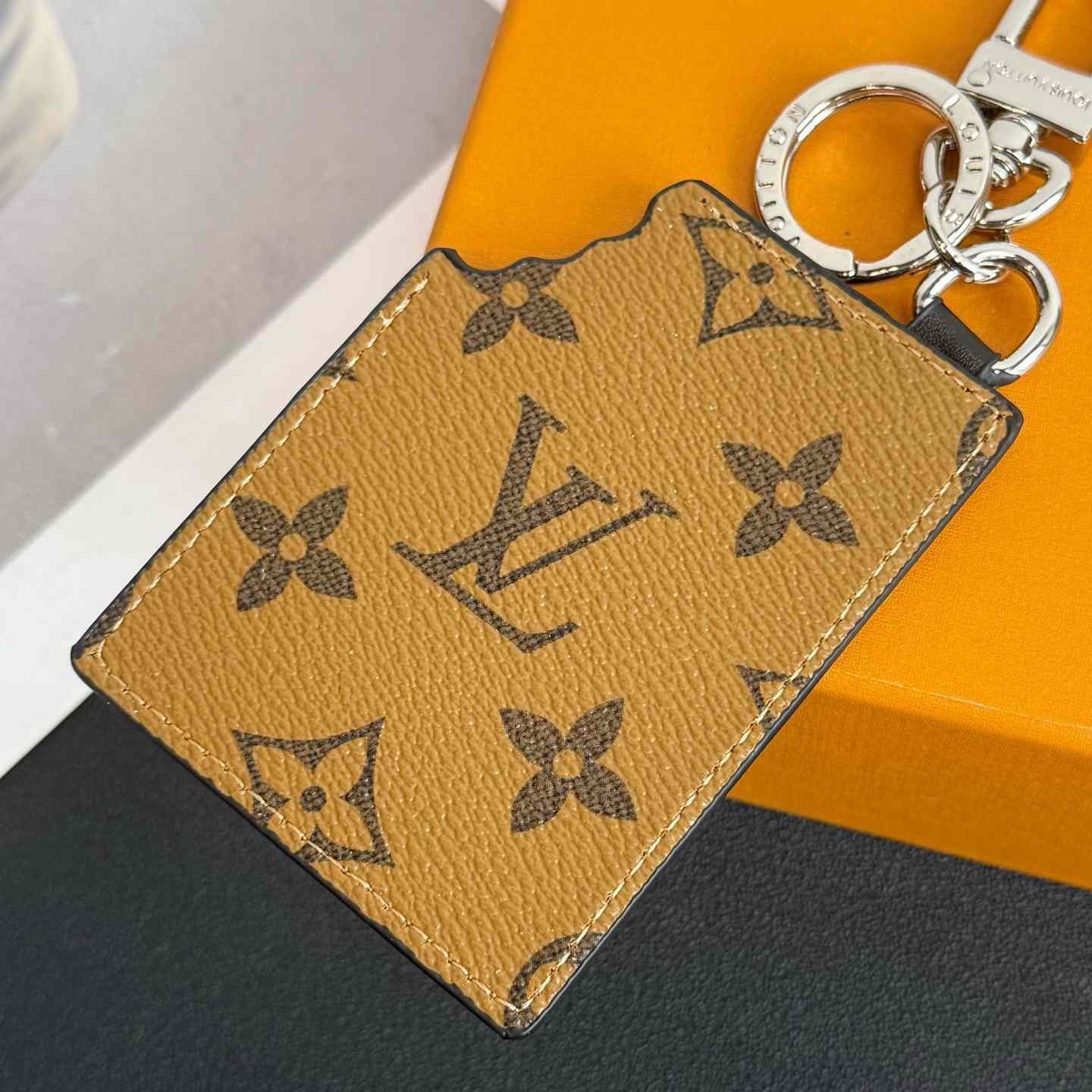 Louis Vuitton LV Chocolate Bar Figurine Key Holder And Bag Charm   M01478 - FashionPlug