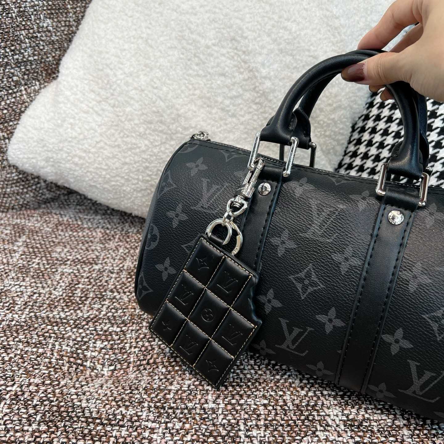 Louis Vuitton LV Chocolate Bar Figurine Key Holder And Bag Charm   M01478 - FashionPlug