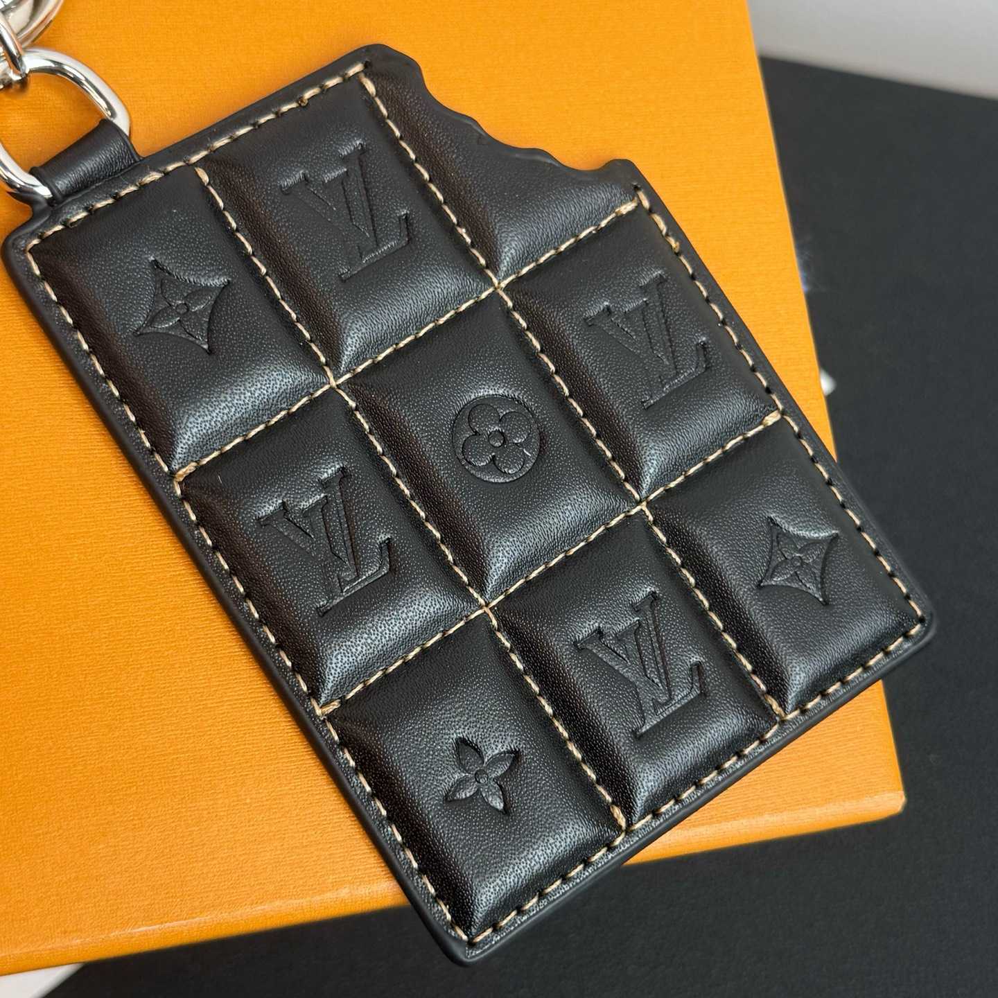 Louis Vuitton LV Chocolate Bar Figurine Key Holder And Bag Charm   M01478 - FashionPlug