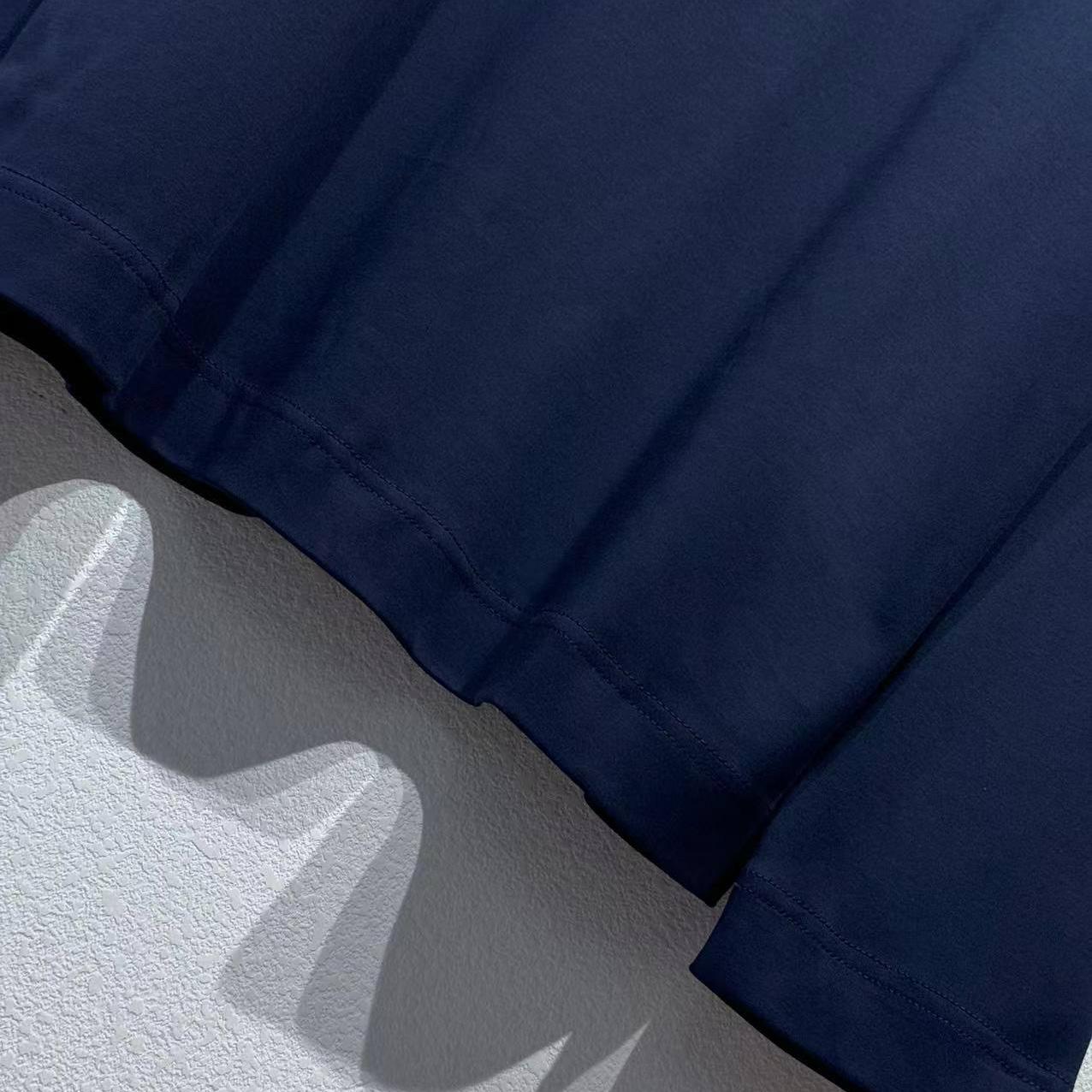 Fendi Blue Cotton T-shirt - FashionPlug