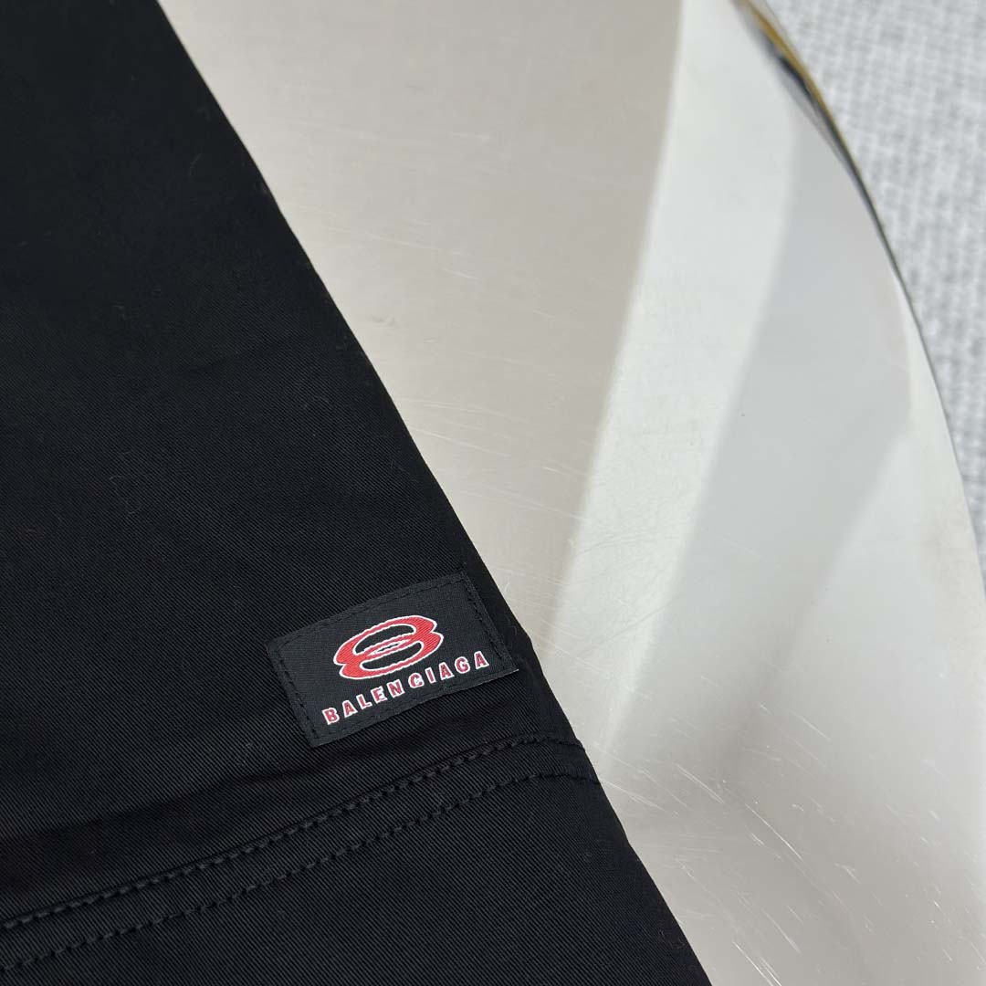 Balenciaga Workwear Utility Pants In Black - FashionPlug