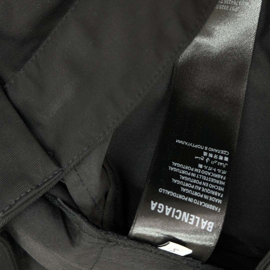 Balenciaga Workwear Utility Pants In Black - FashionPlug