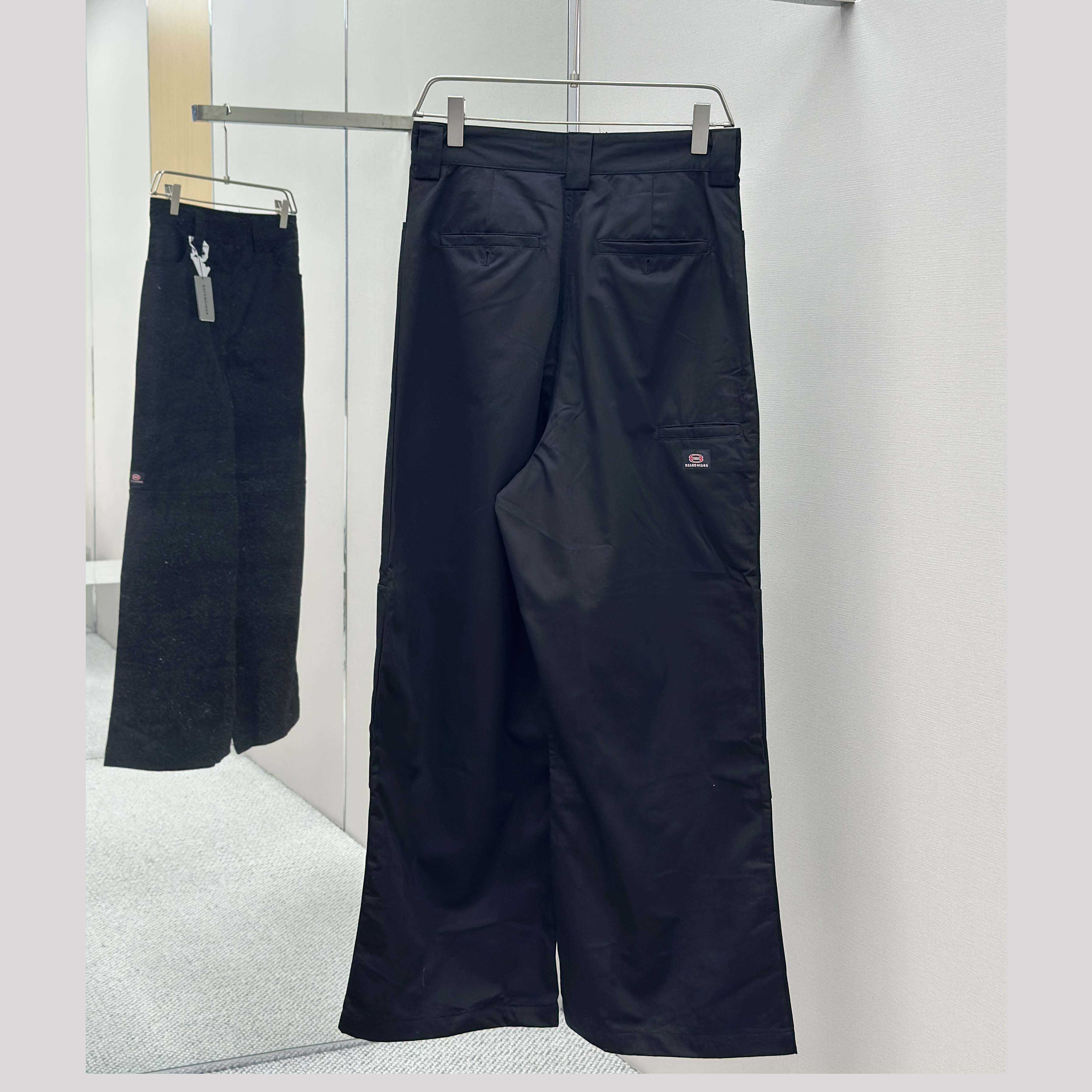 Balenciaga Workwear Utility Pants In Black - FashionPlug