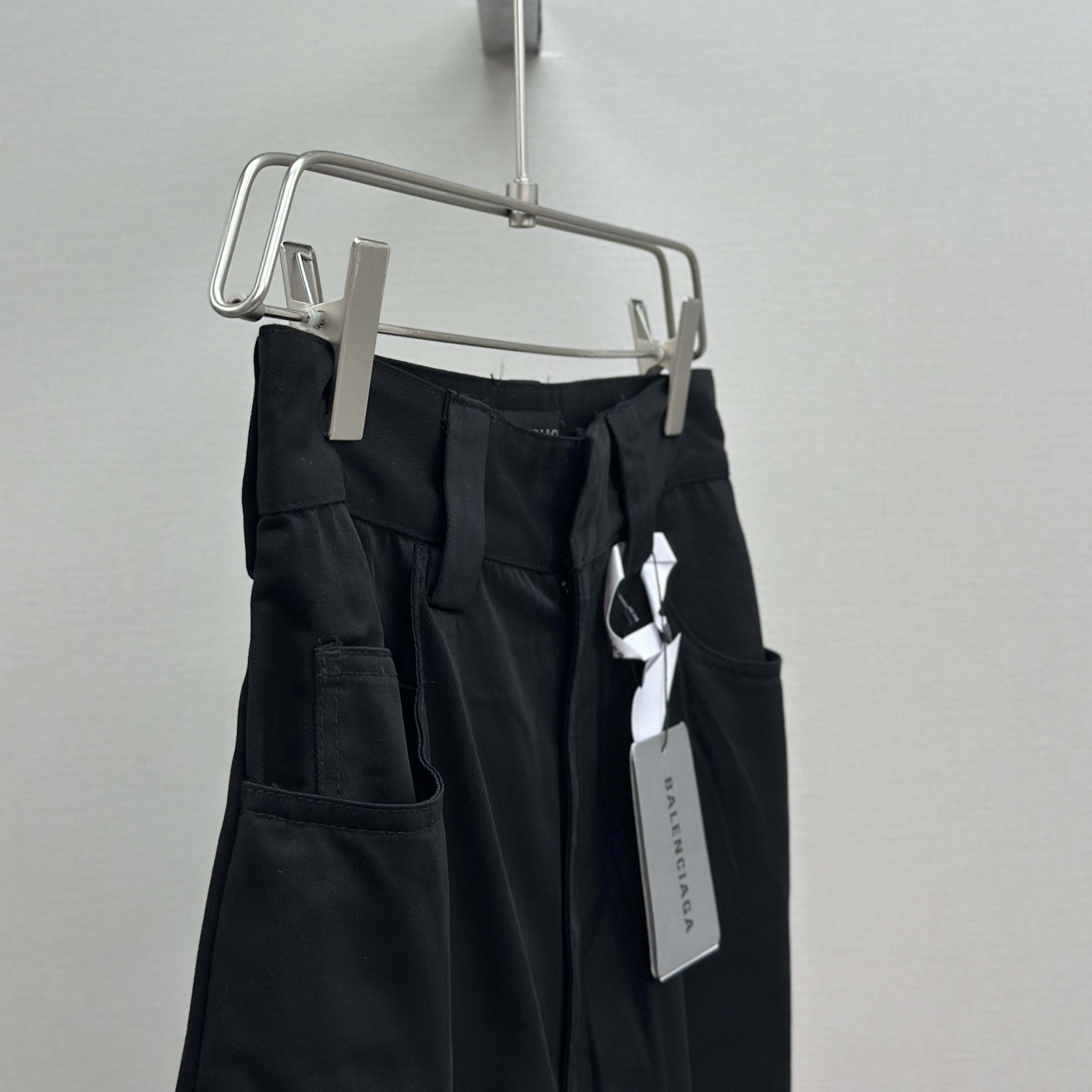 Balenciaga Workwear Utility Pants In Black - FashionPlug