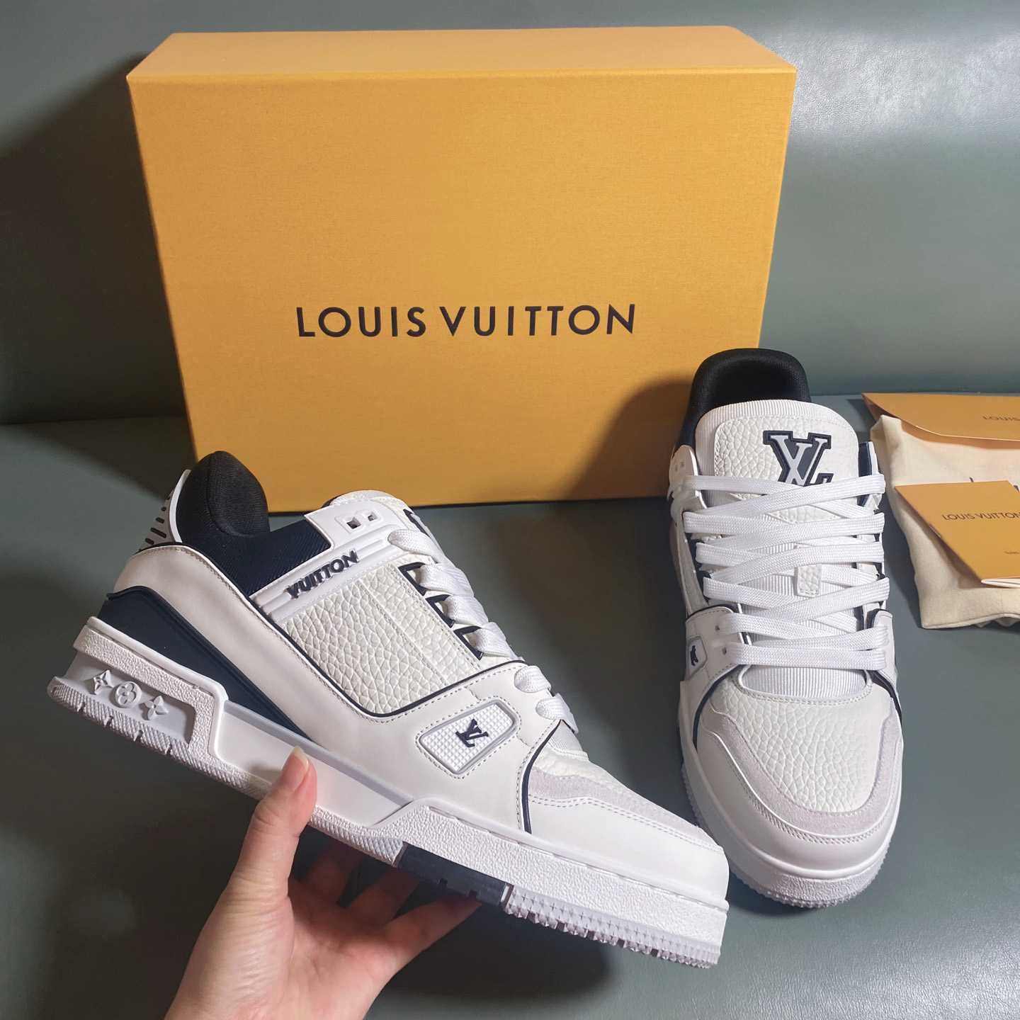 Louis Vuitton LV Trainer Sneaker      1AIJ45 - FashionPlug
