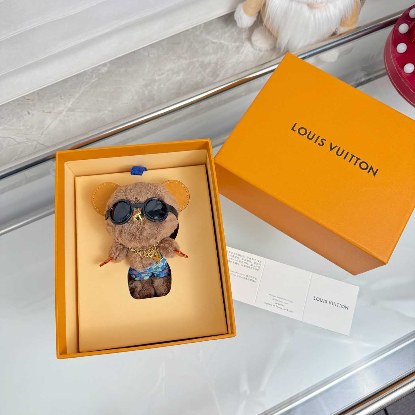 Louis Vuitton LV Louis Bear Bag Charm  M03178 - FashionPlug