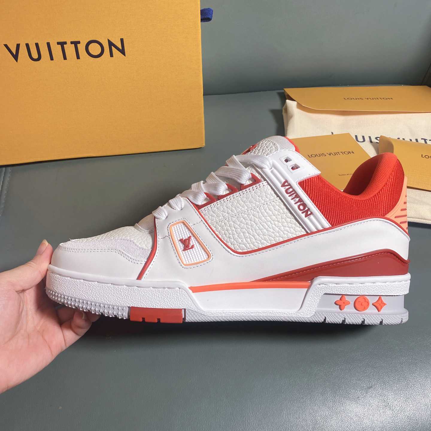 Louis Vuitton LV Trainer Sneaker      1AIIZM - FashionPlug