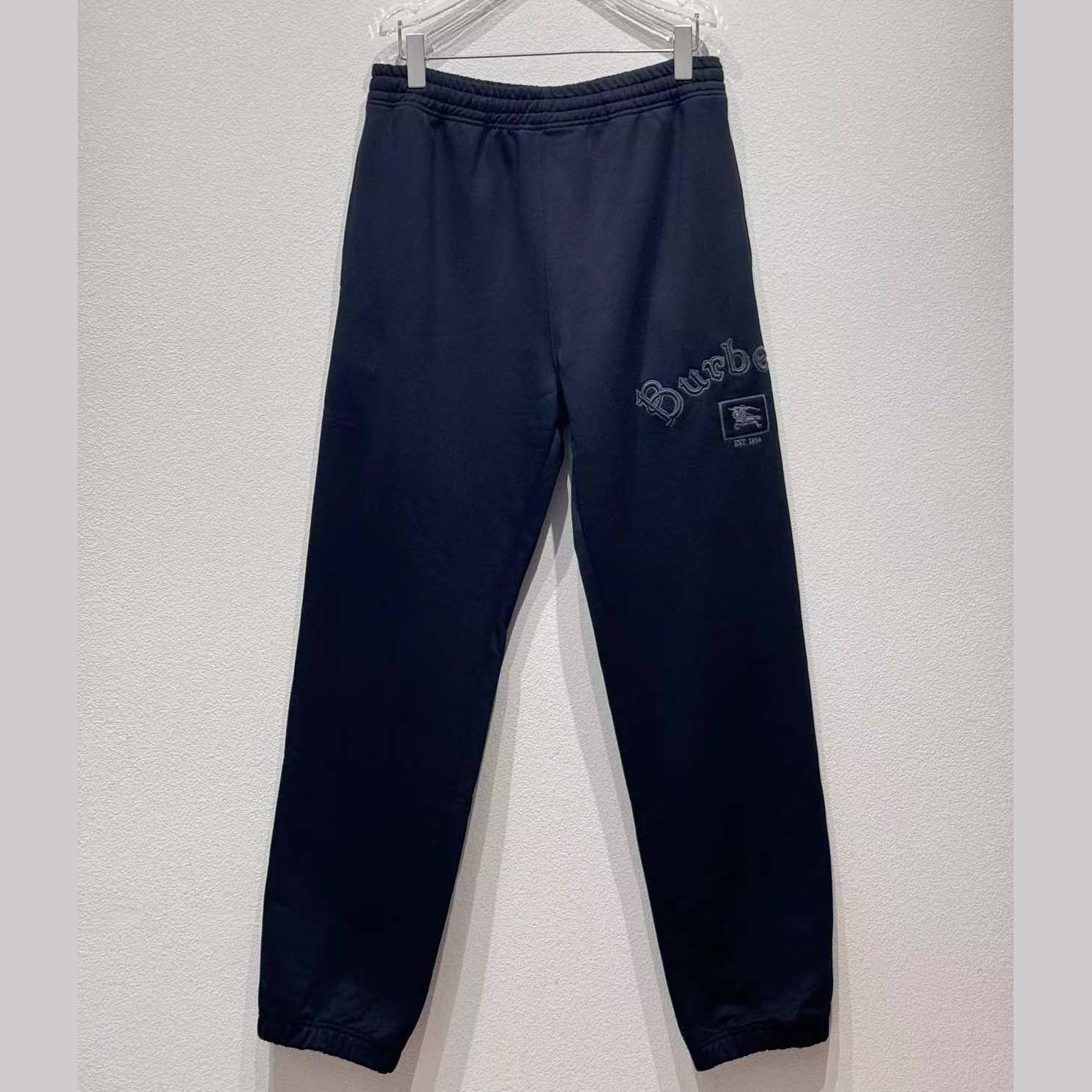 Burberry Cotton Track Pants - FashionPlug