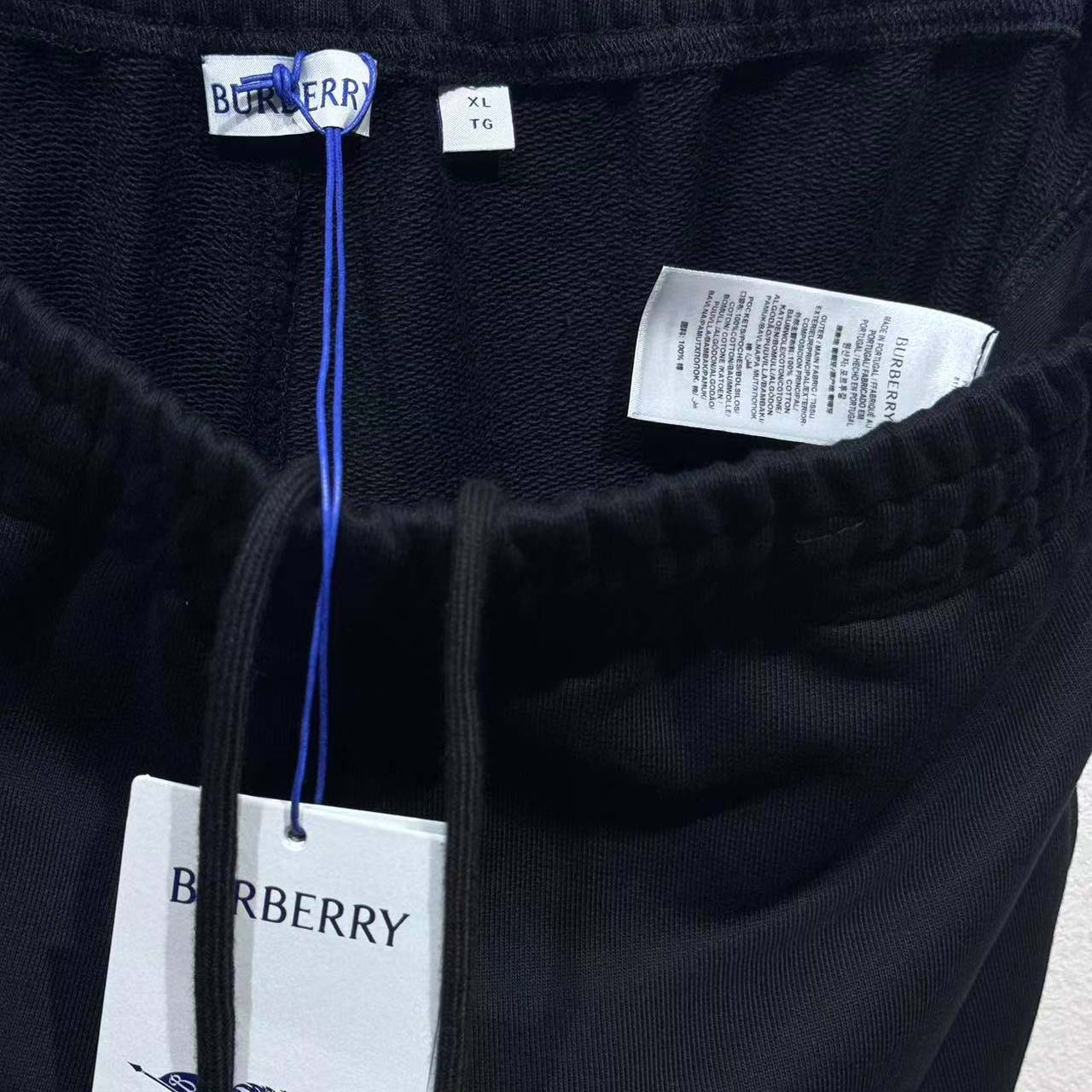 Burberry Cotton Track Pants - FashionPlug