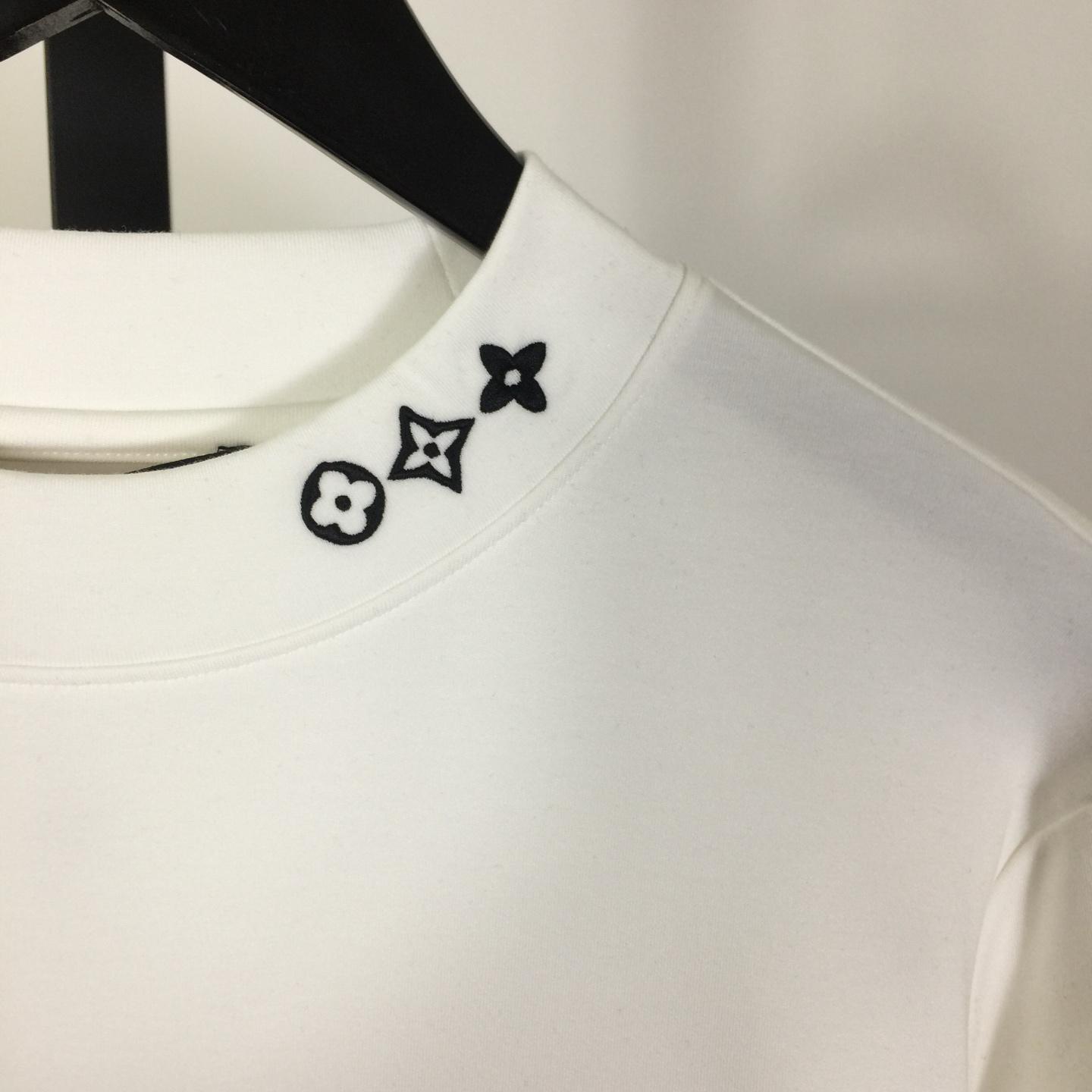 Louis Vuitton Embossed LV Long-Sleeved T-Shirt - FashionPlug