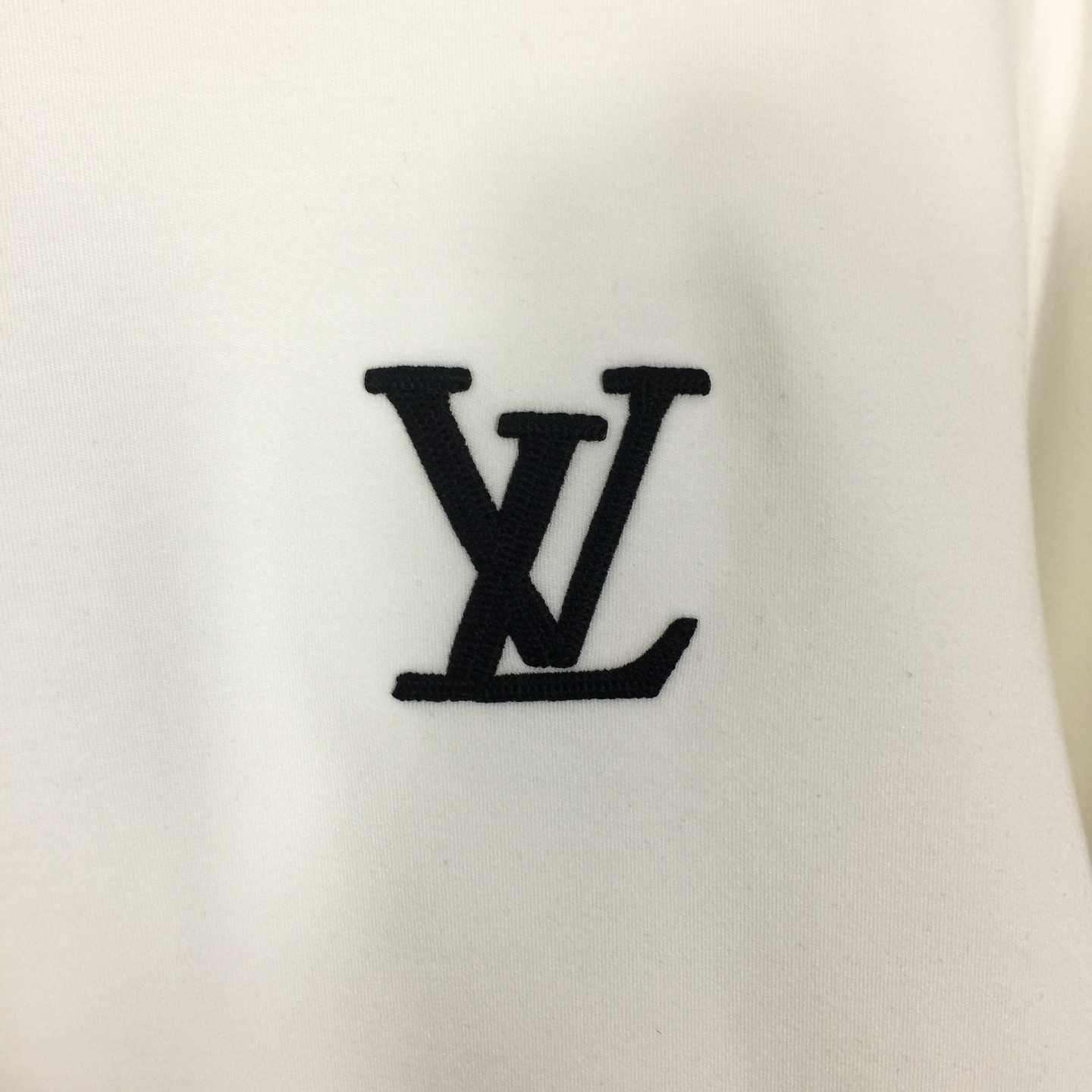 Louis Vuitton Embossed LV Long-Sleeved T-Shirt - FashionPlug
