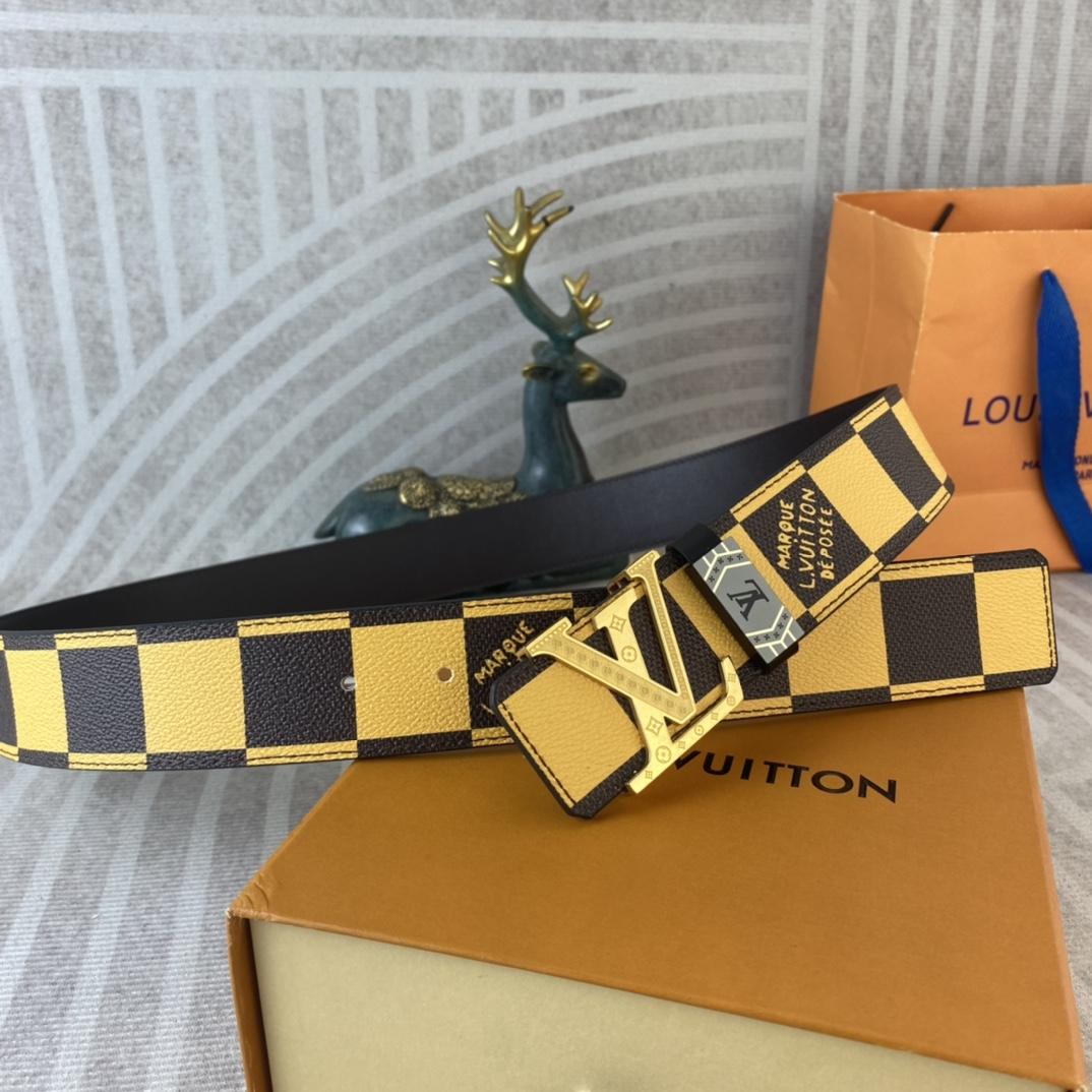 Louis Vuitton 40mm Reversible Belt  - FashionPlug
