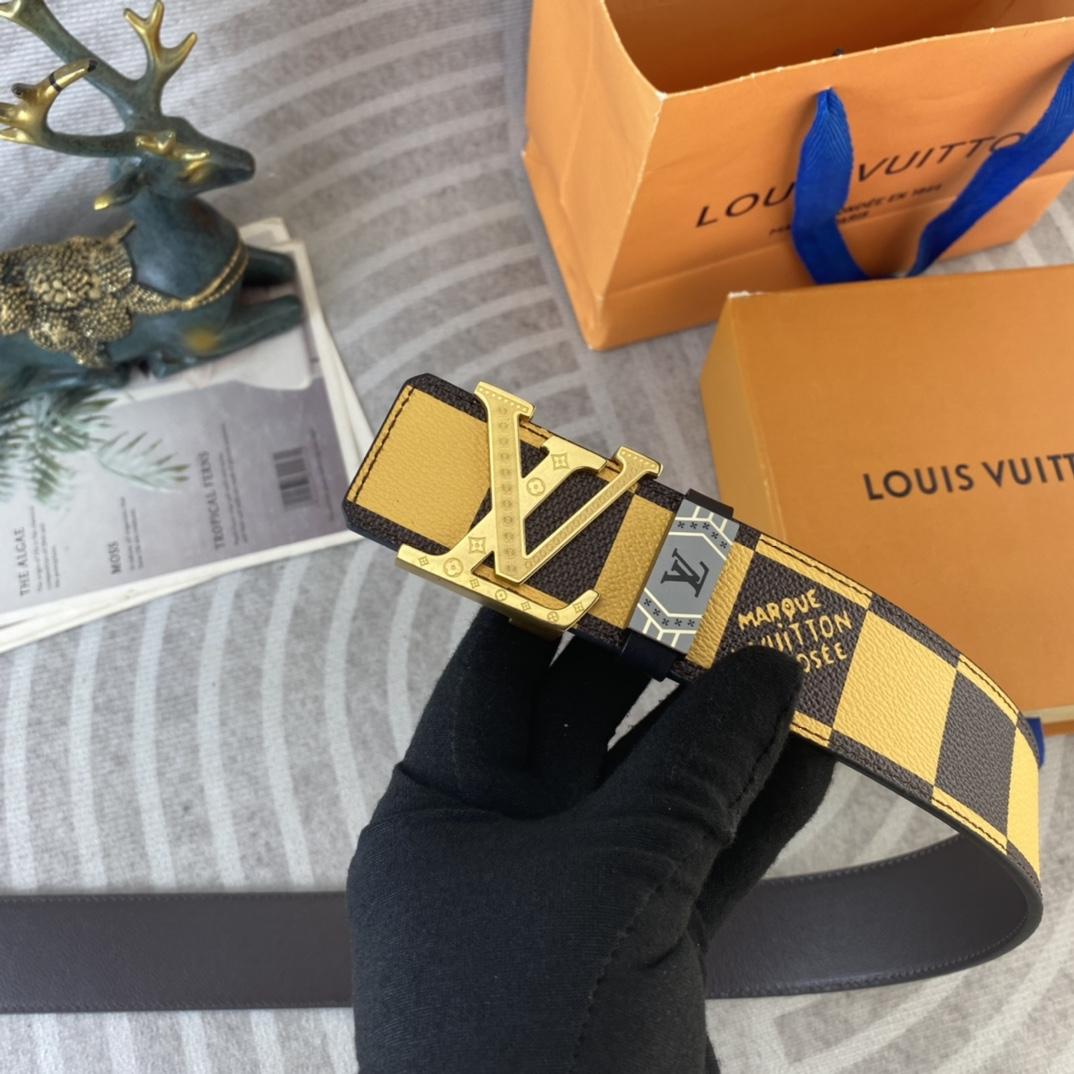Louis Vuitton 40mm Reversible Belt  - FashionPlug