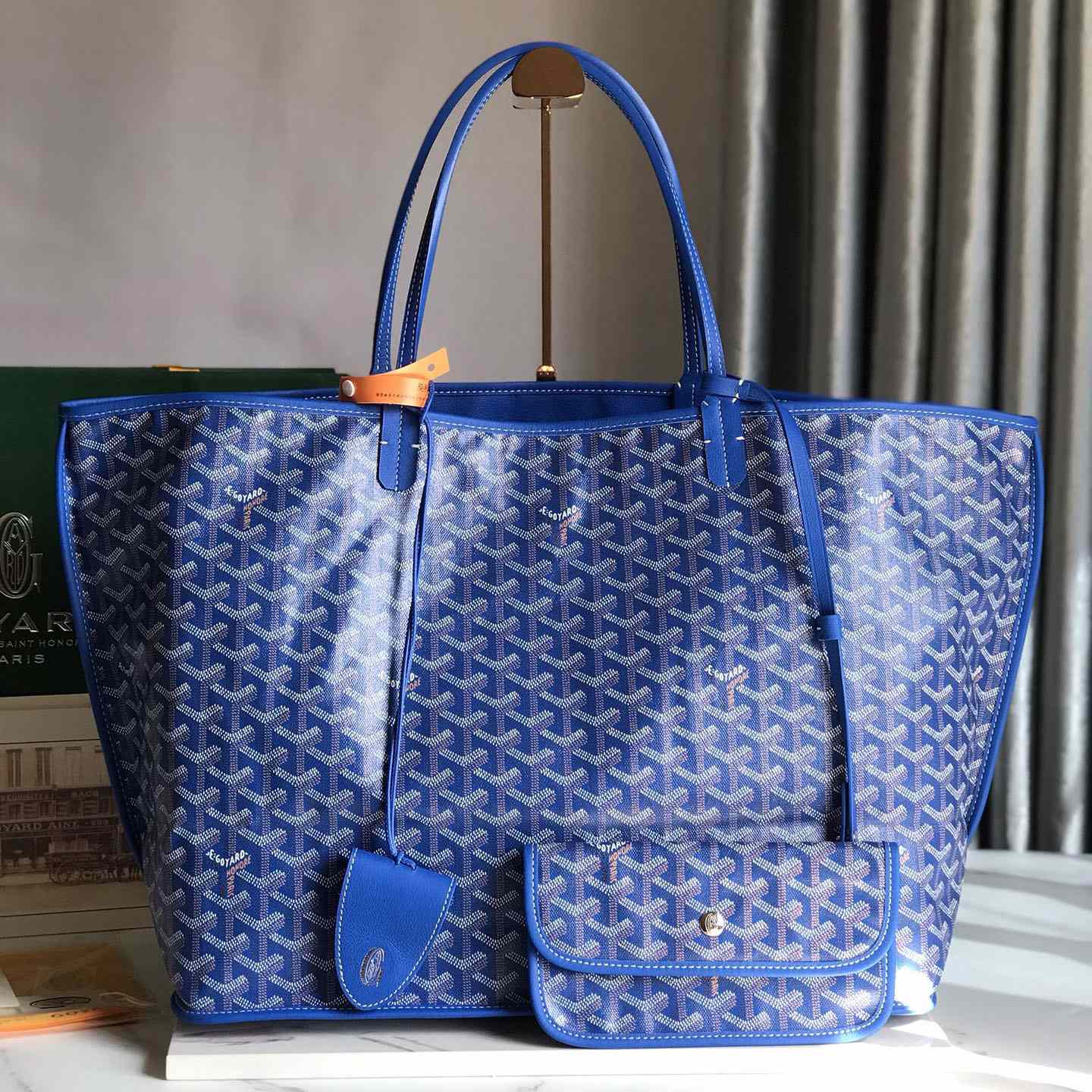 Goyard Anjou GM Bag   39-32-19cm - FashionPlug