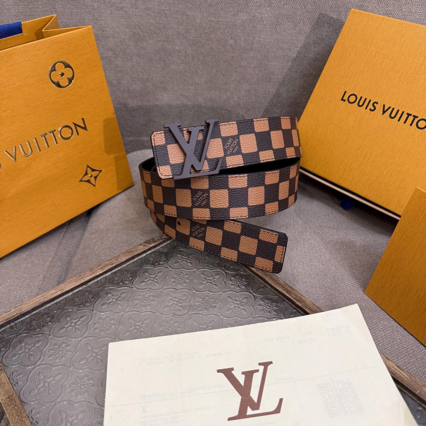 Louis Vuitton 40mm Reversible Belt  - FashionPlug
