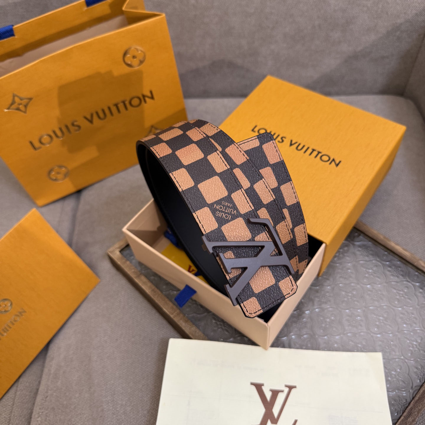 Louis Vuitton 40mm Reversible Belt  - FashionPlug