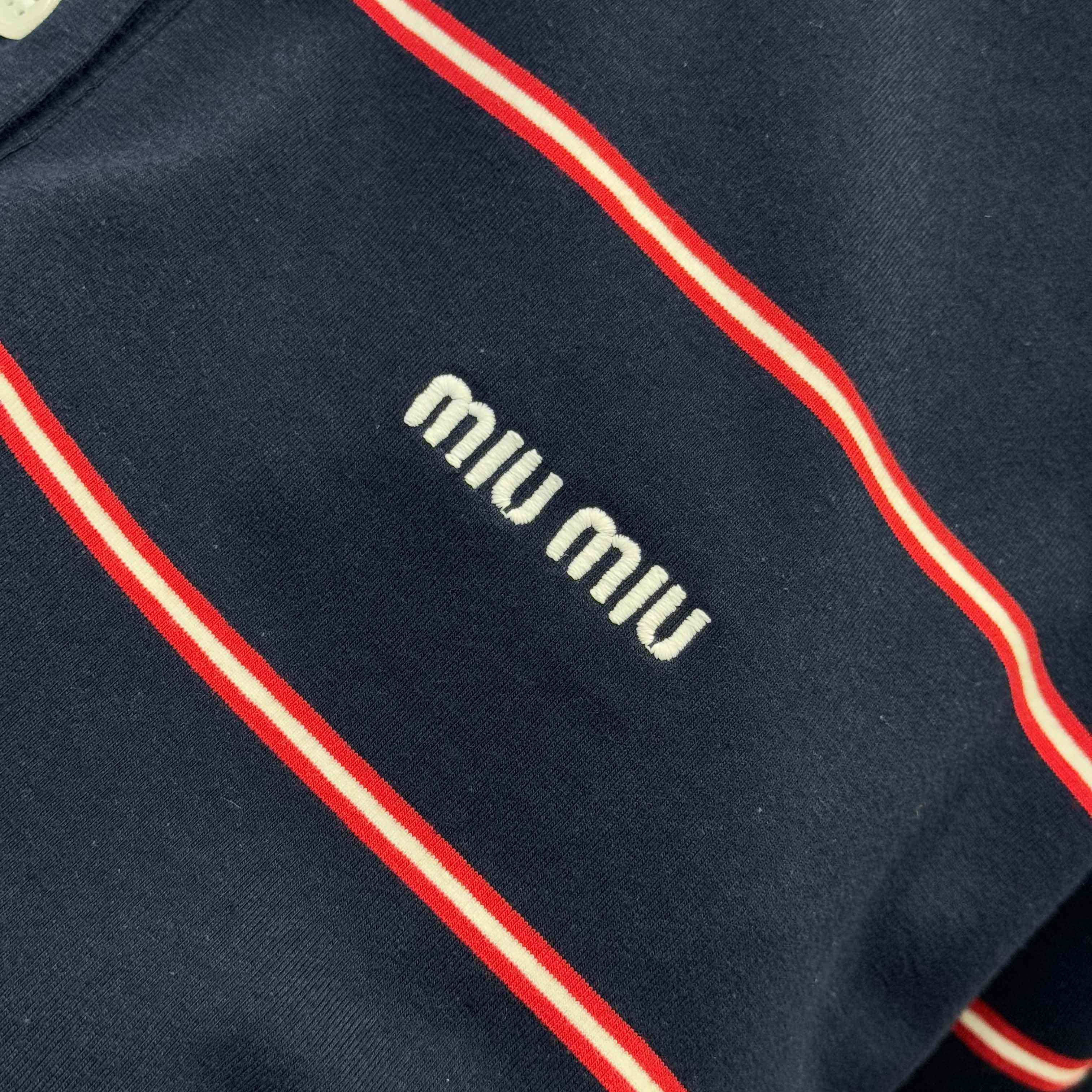 Miu Miu Cotton Polo Shirt - FashionPlug