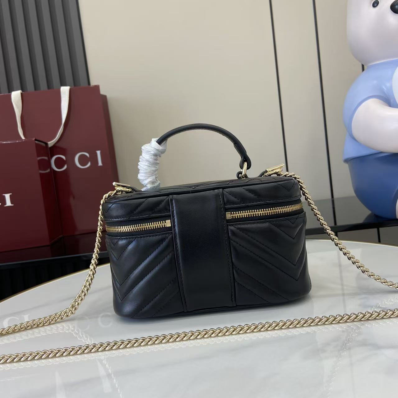 Gucci GG Marmont Mini Vanity Bag - FashionPlug