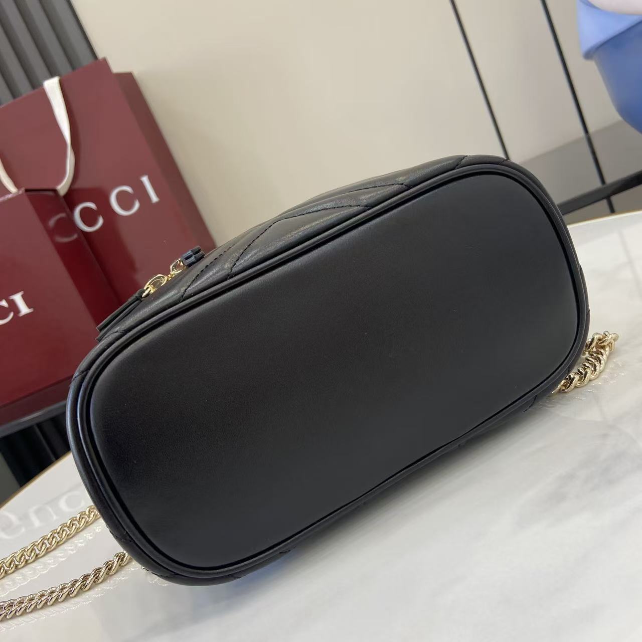 Gucci GG Marmont Mini Vanity Bag - FashionPlug