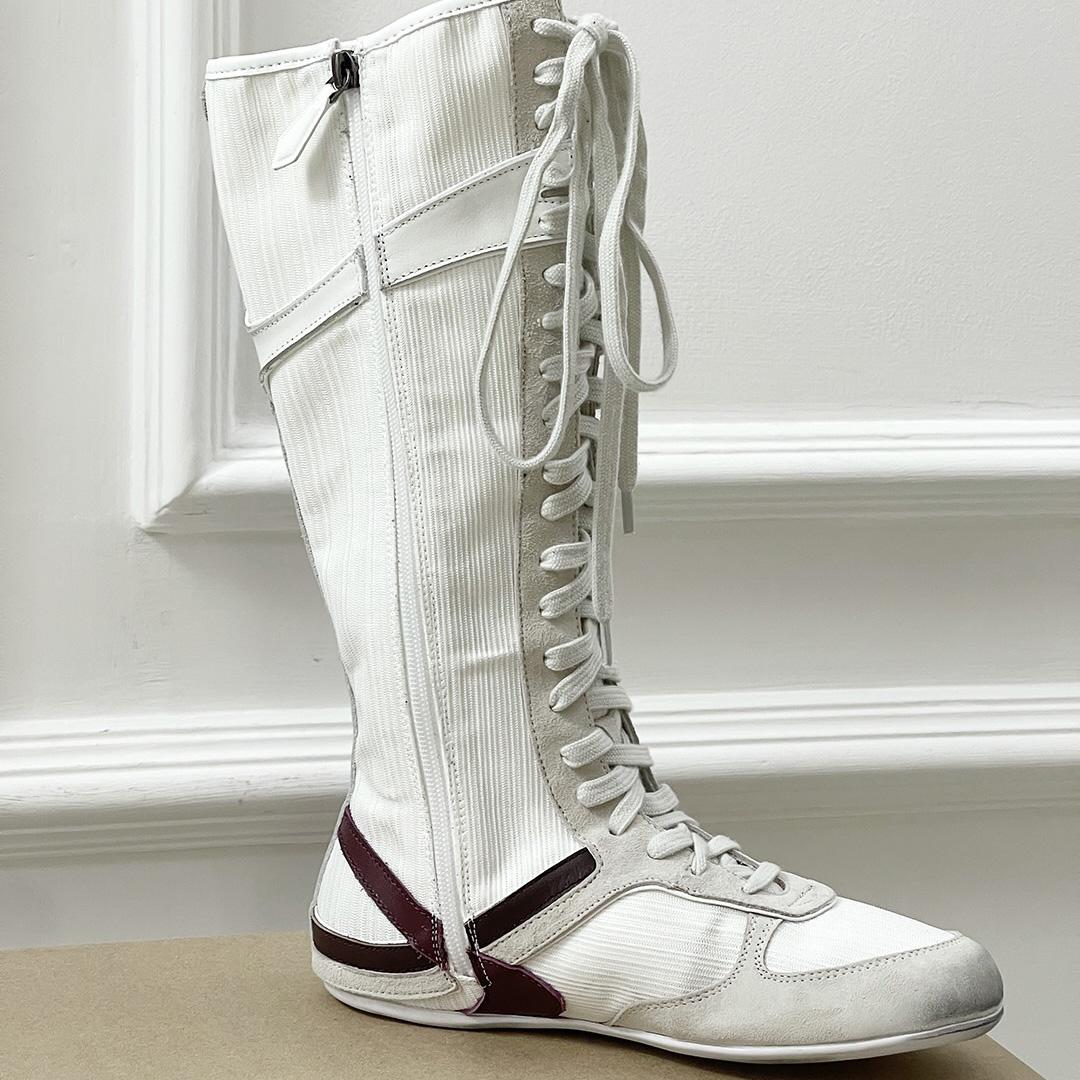 Miu Miu Panelled Boots - FashionPlug