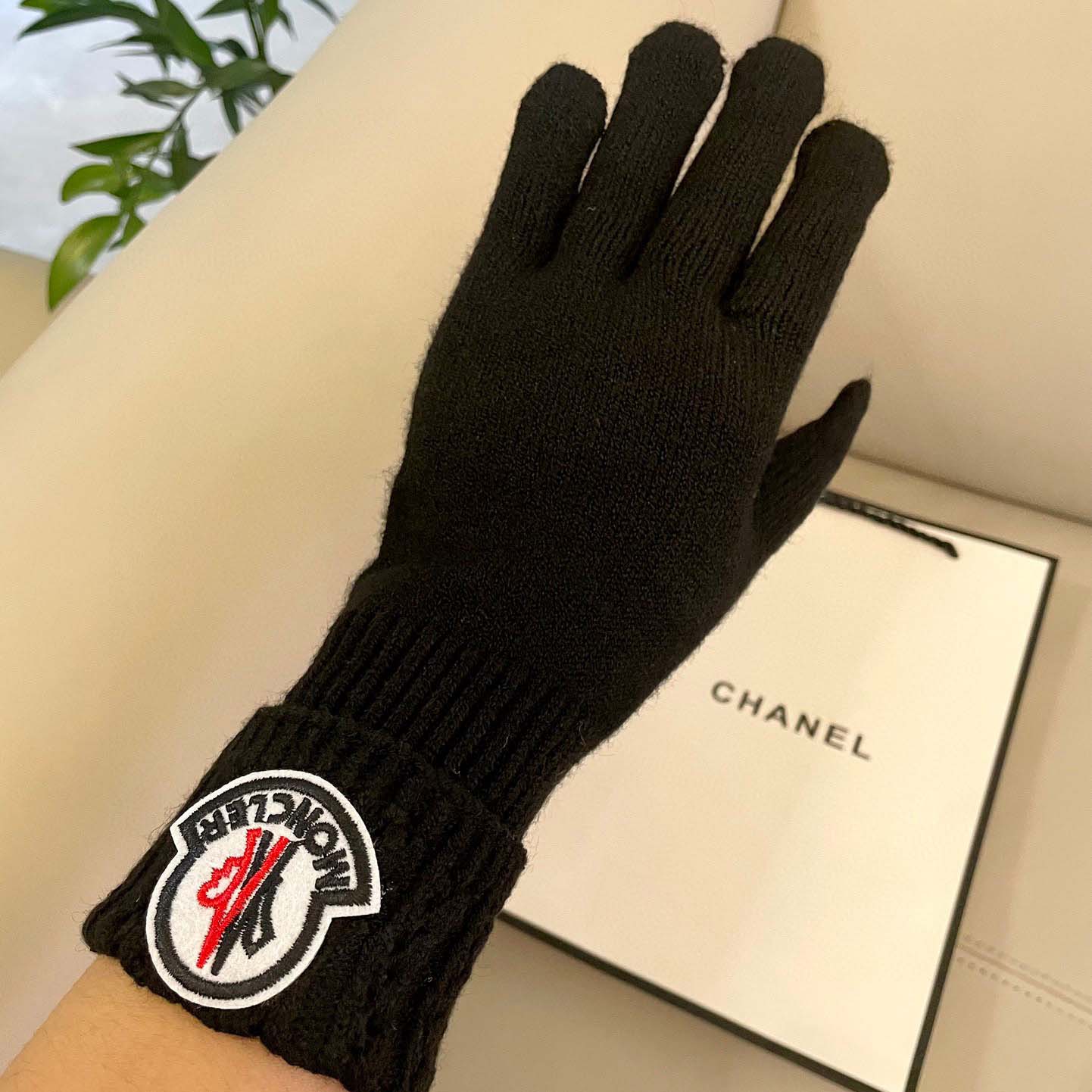 Moncler Gloves  - FashionPlug