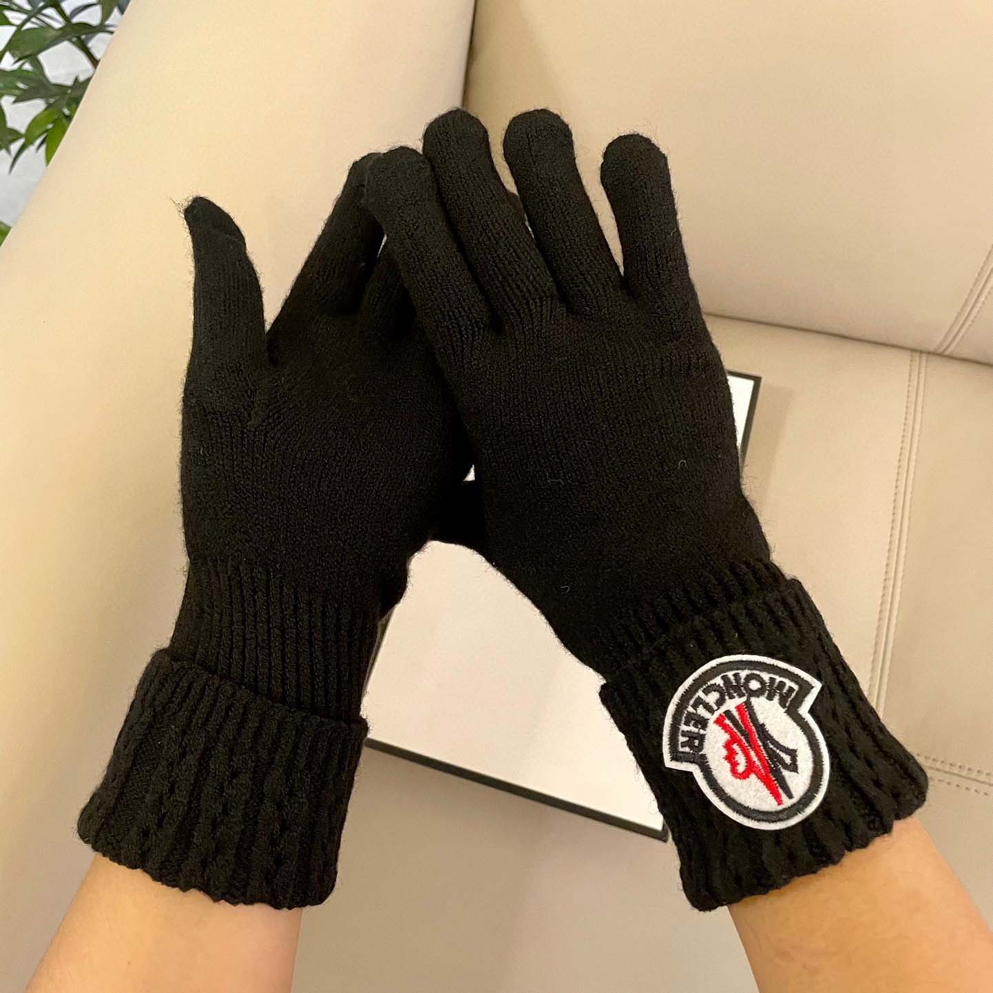 Moncler Gloves  - FashionPlug