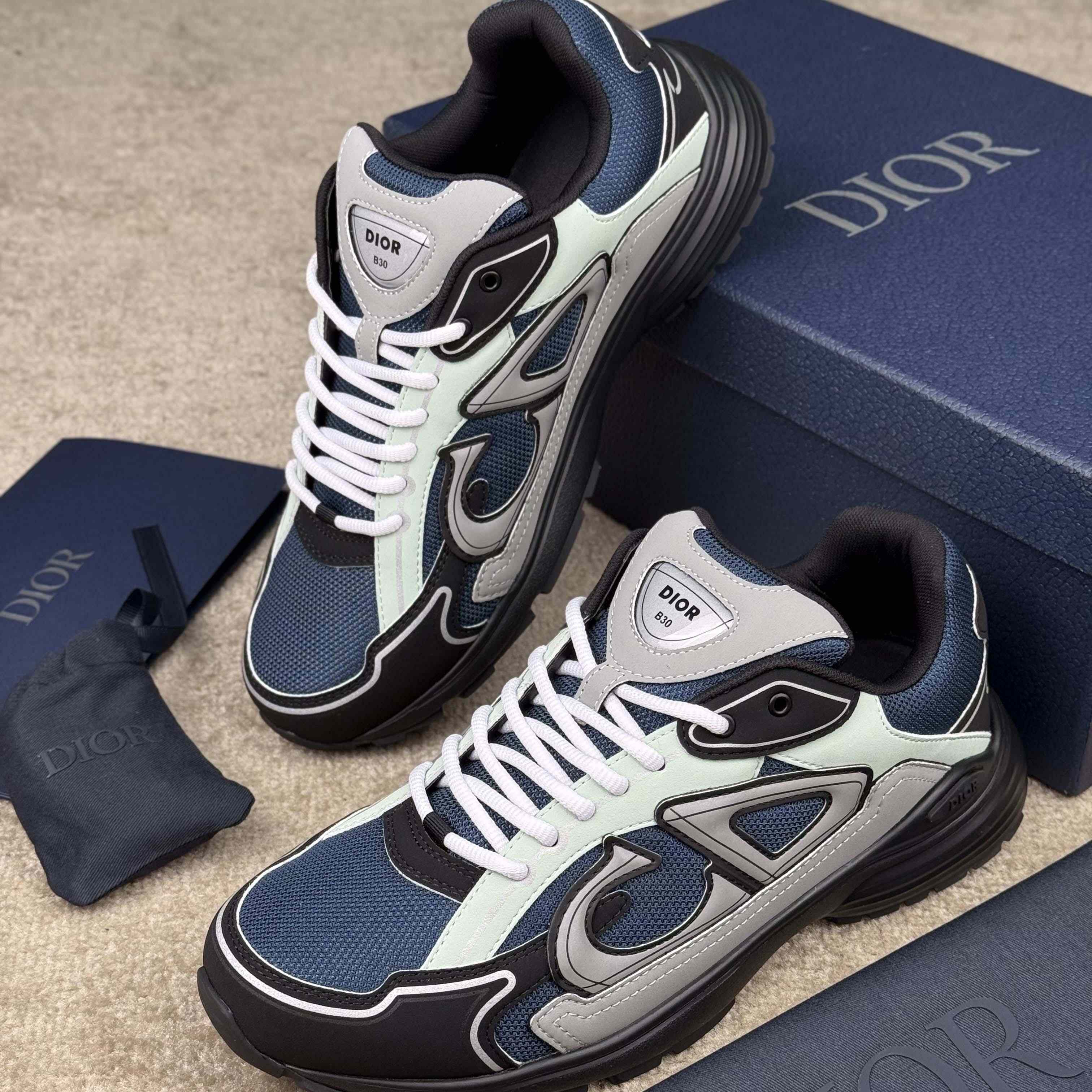 Dior B30 Countdown Sneaker      - FashionPlug