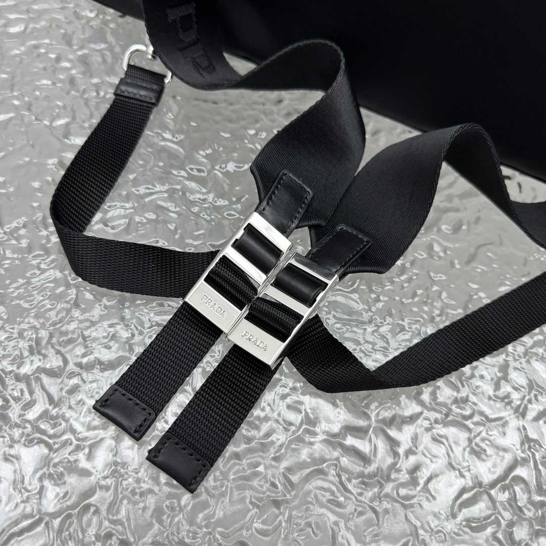 Prada Explore Re-Nylon And Leather Backpack - FashionPlug