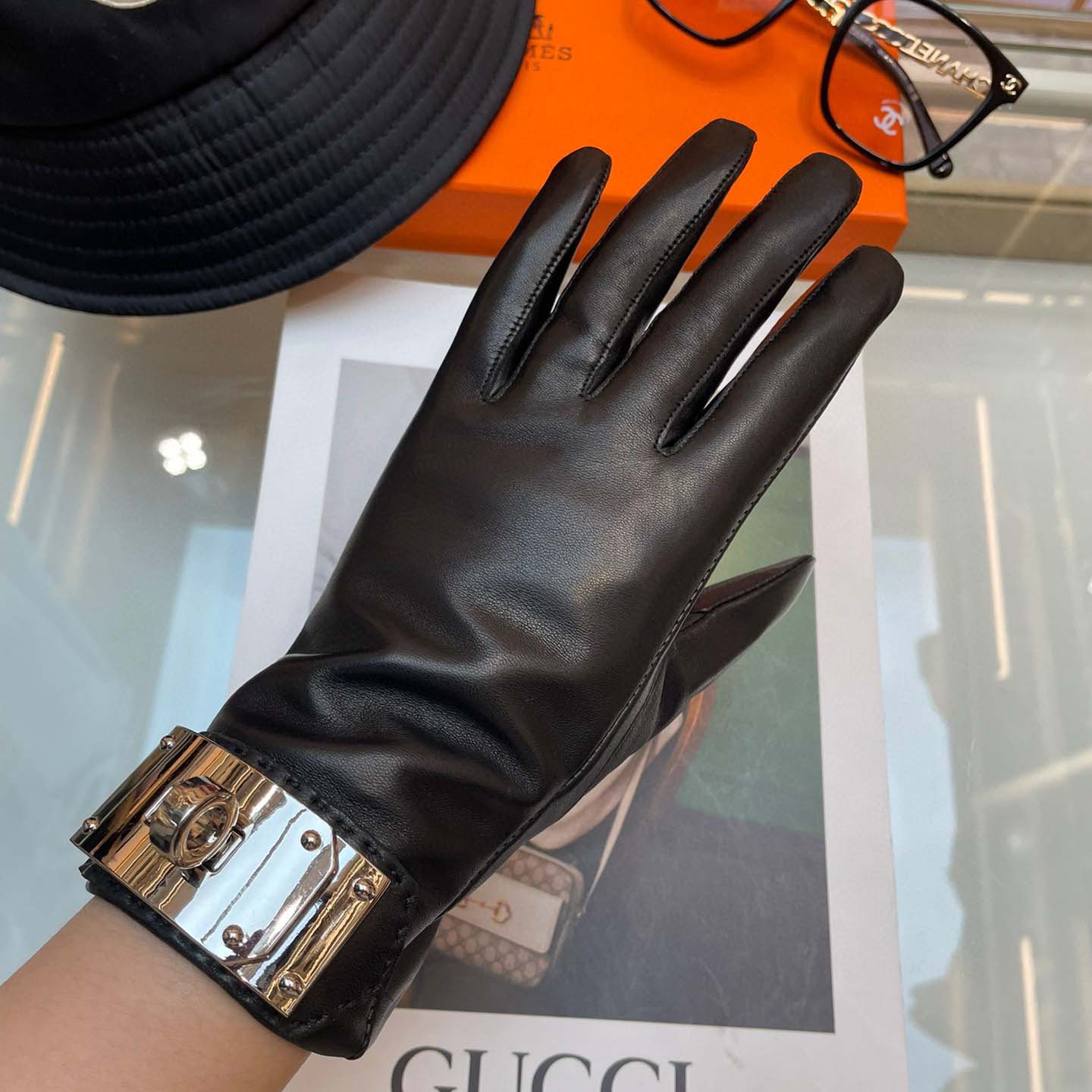 Hermes Women's Gloves  - FashionPlug