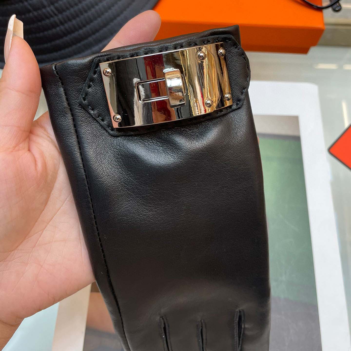 Hermes Women's Gloves  - FashionPlug