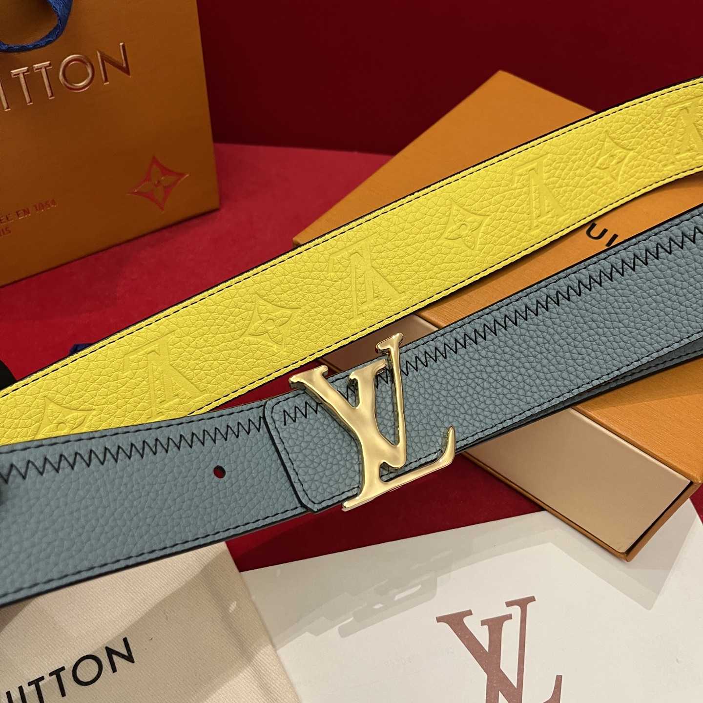 Louis Vuitton 40mm Reversible Belt  - FashionPlug