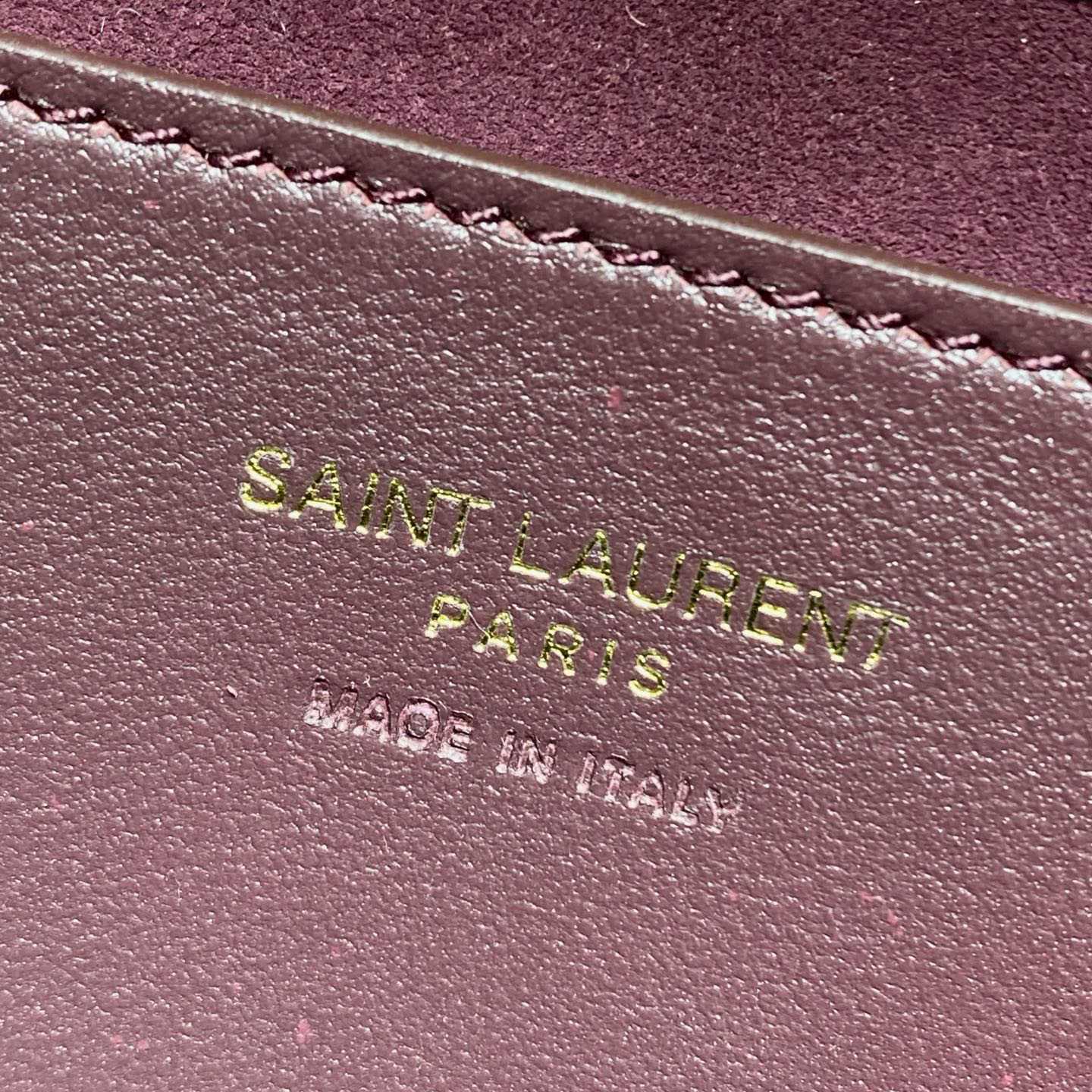 Saint Laurent Mini Voltaire Top Handle Bag In Patent Leather - FashionPlug